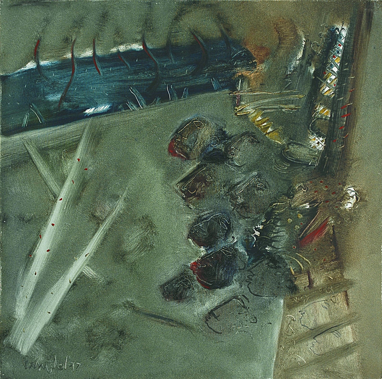 S G Vasudev Theatre Of Life 1997 Art Beyond