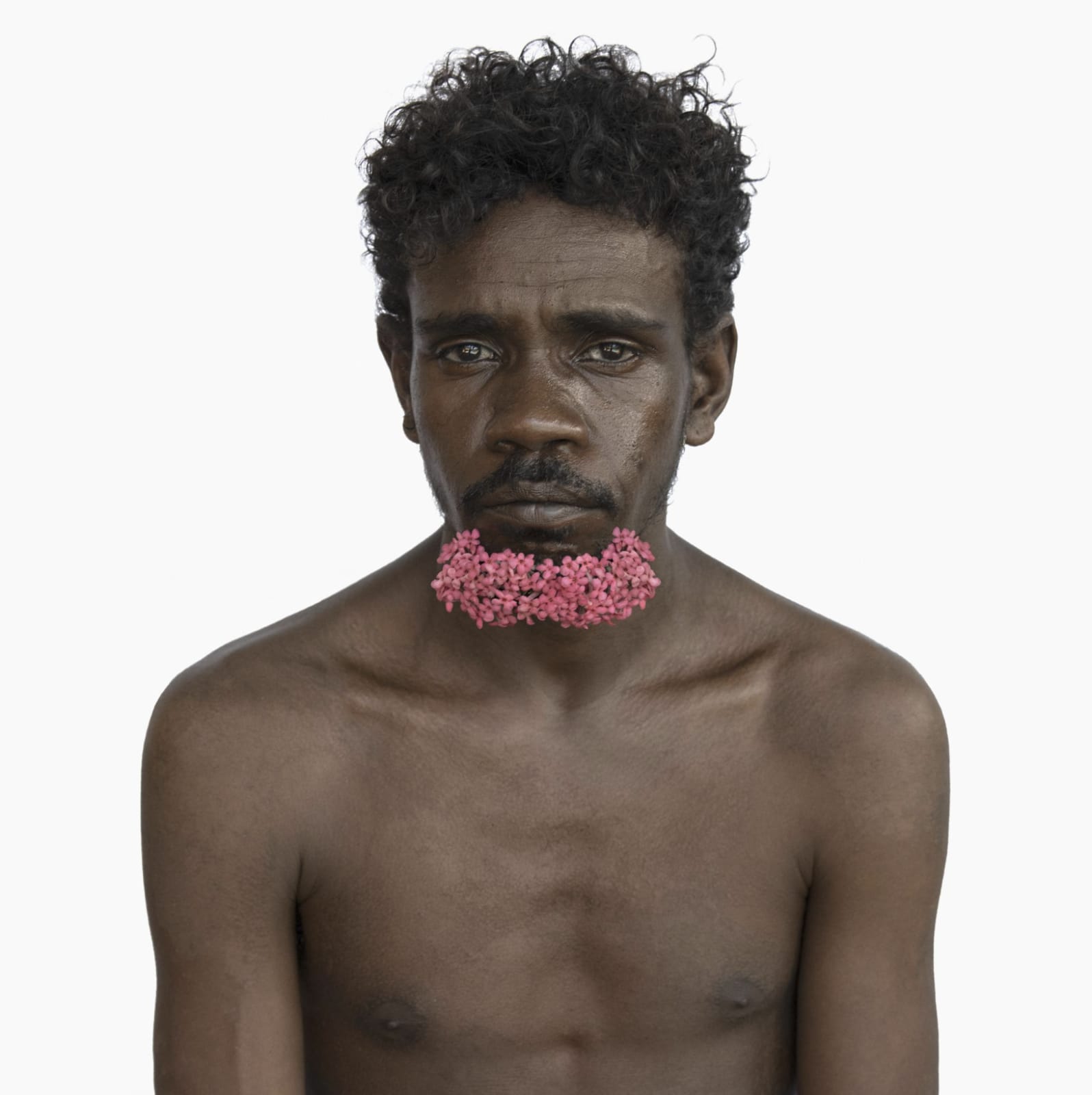 Sir Willy, a warrior without a weapon, pigment print, 100 x 100 cm Series 'A warrior without a weapon'