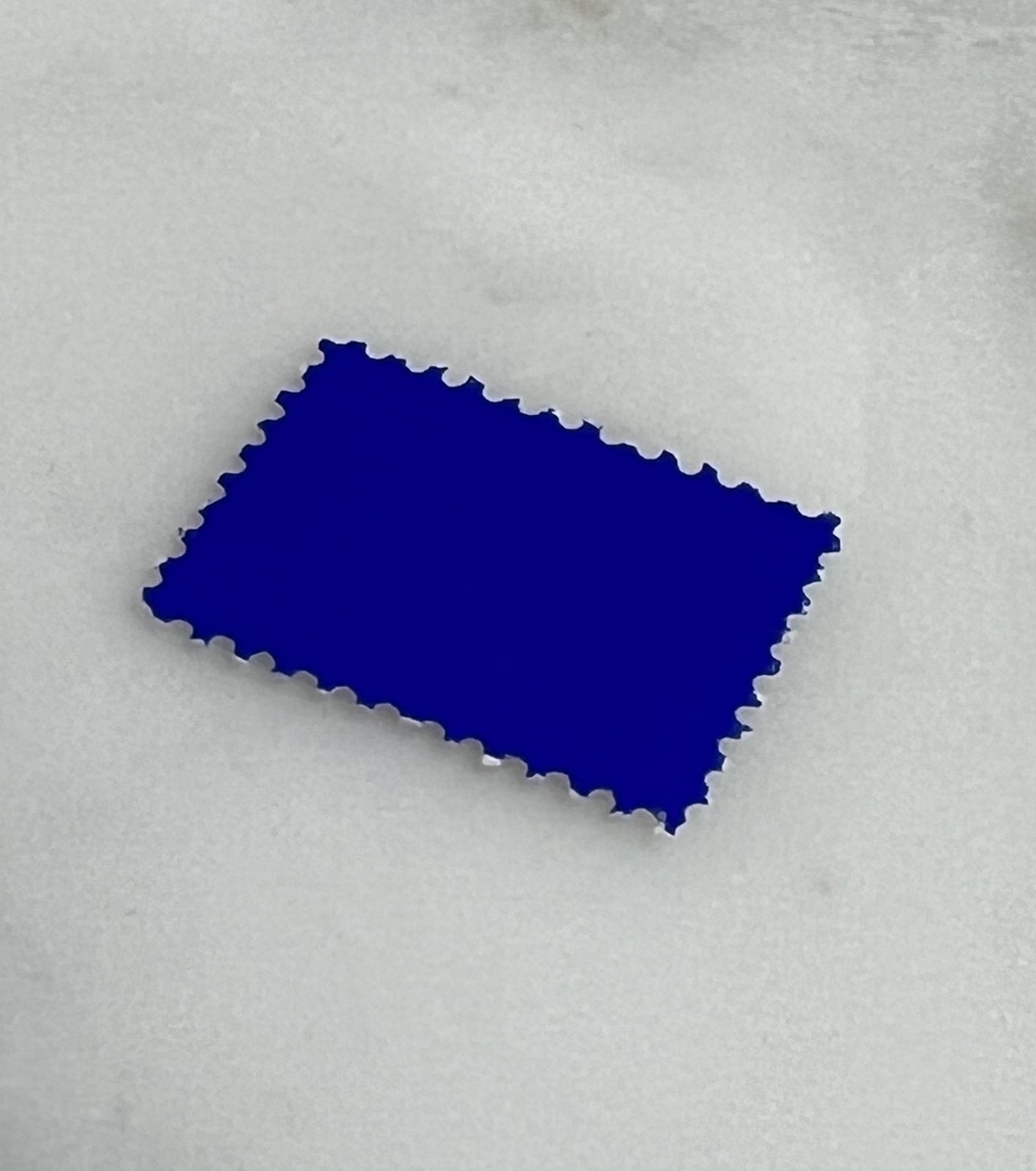 Yves Klein, 'IKB' Stamp, 1957-1959