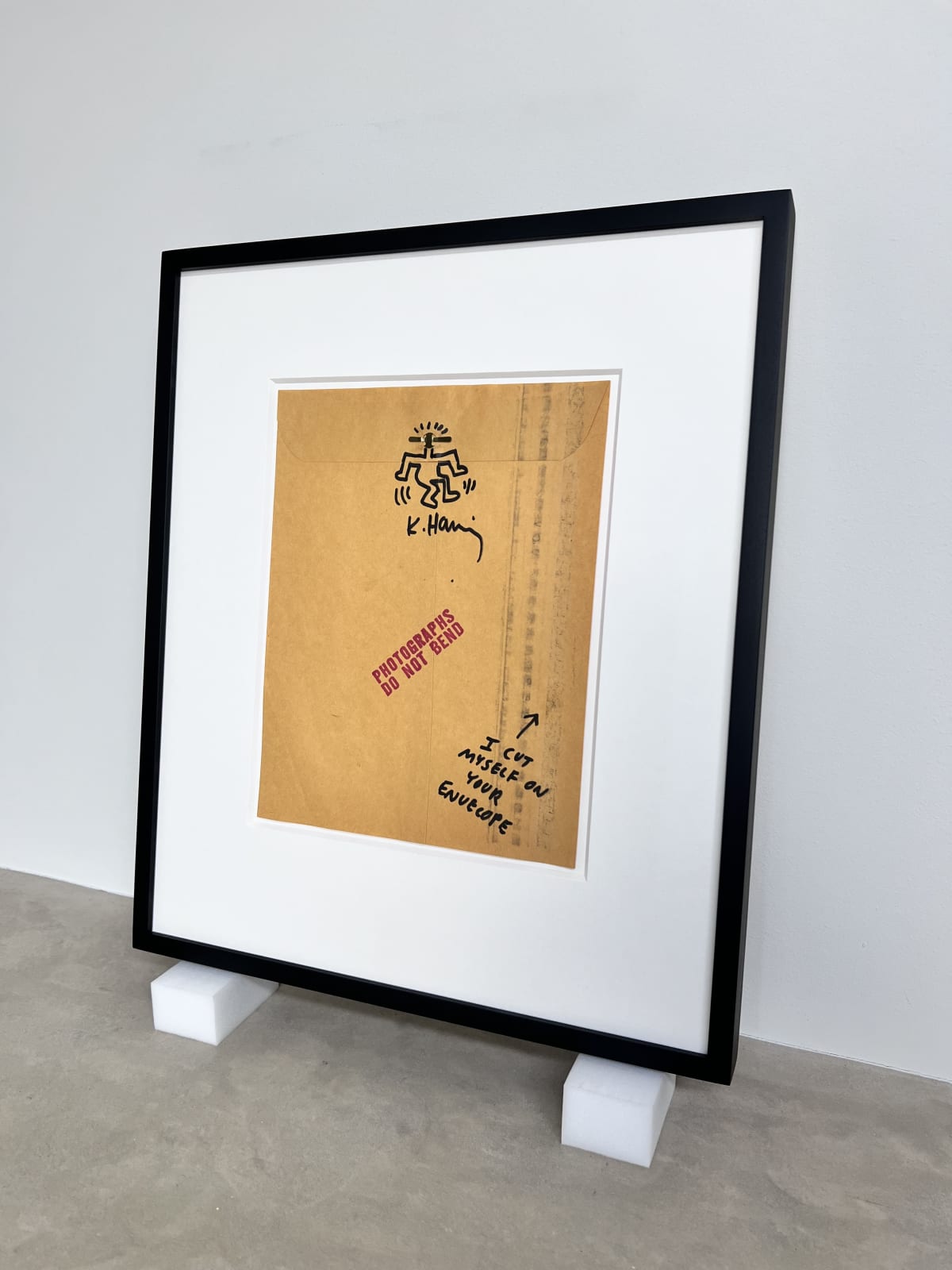 Keith Haring, Untitled ('I CUT MYSELF ON YOUR ENVELOPE'), 1985 (circa)