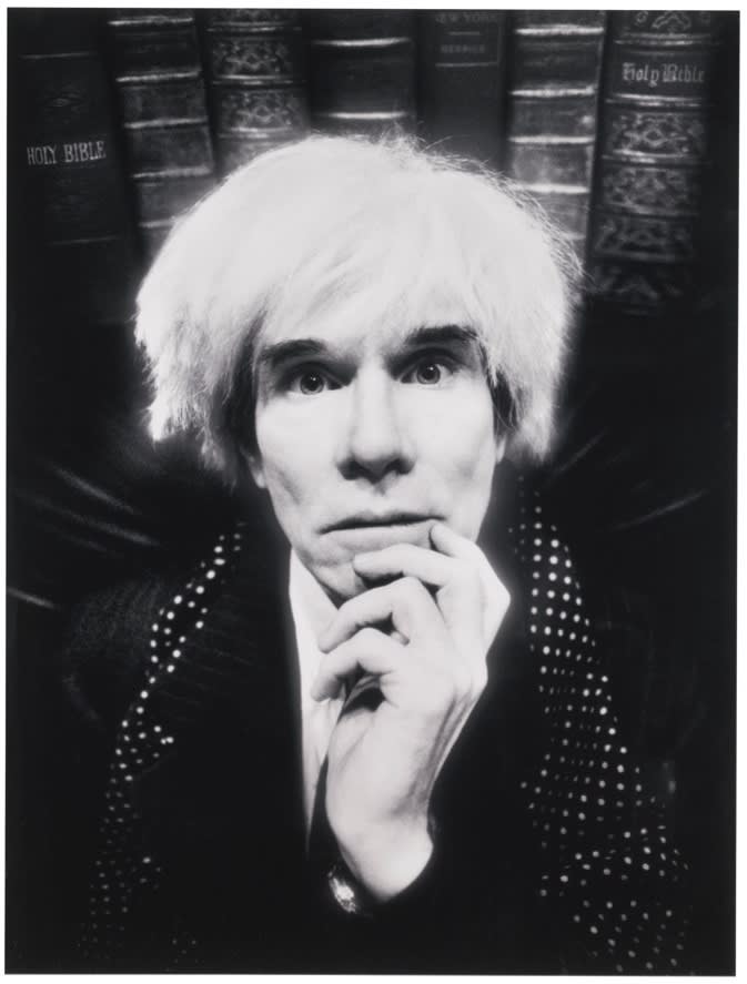 David LaChapelle, Andy Warhol: Last Sitting, November 22th, 1986, 1986
