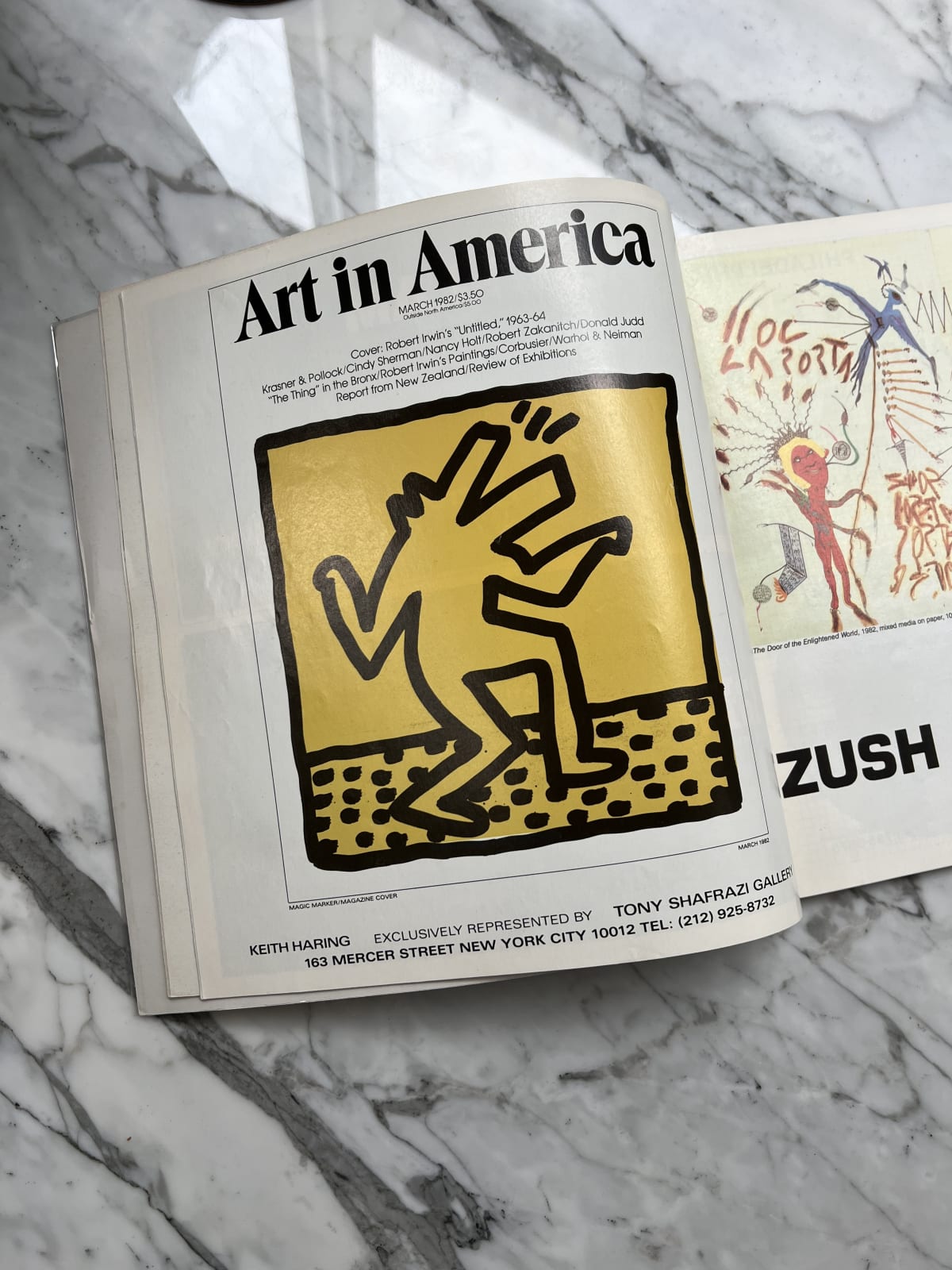 Keith Haring, Untitled ('Barking Dog' - Art in America), 1982