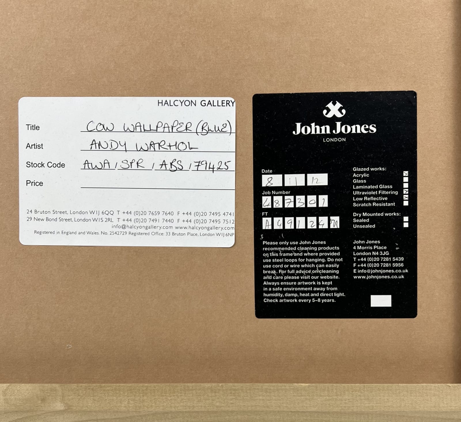 Andy Warhol, Cow 1971, 1971