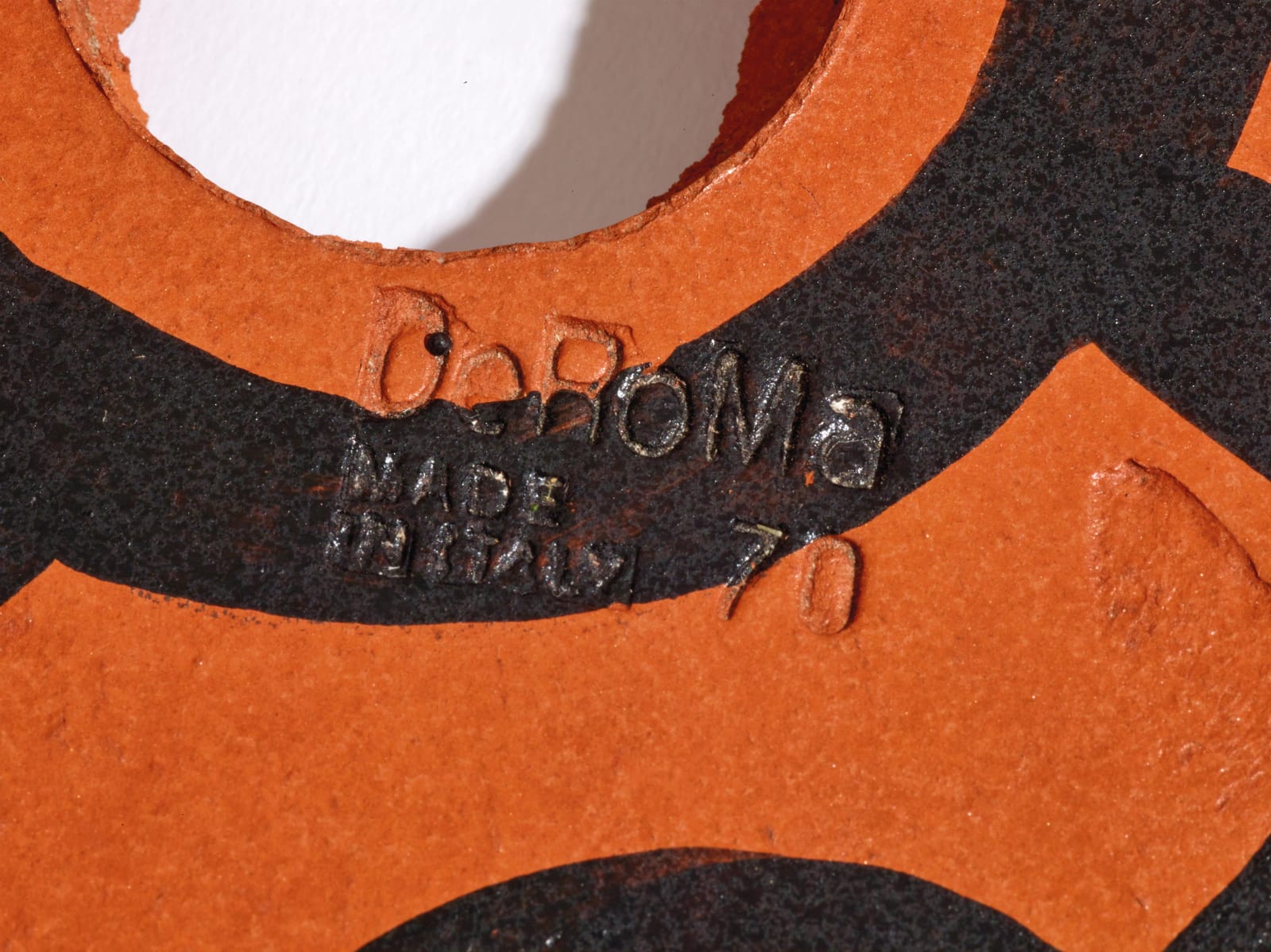 Keith Haring, Untitled (Gallery 121 | Terracotta Centrepiece), 1989