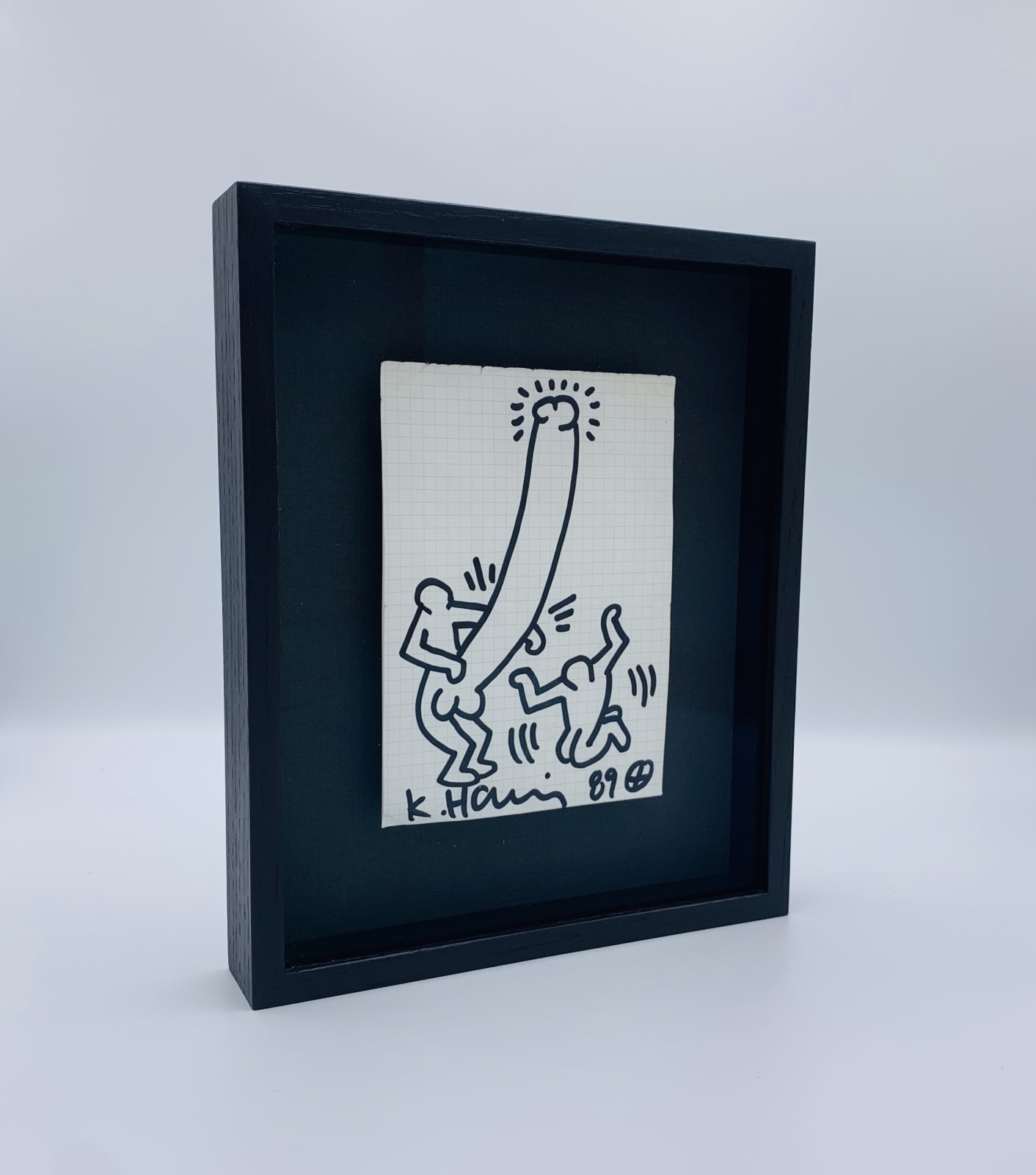 Keith Haring, Untitled ('Penis Worship'), 1989