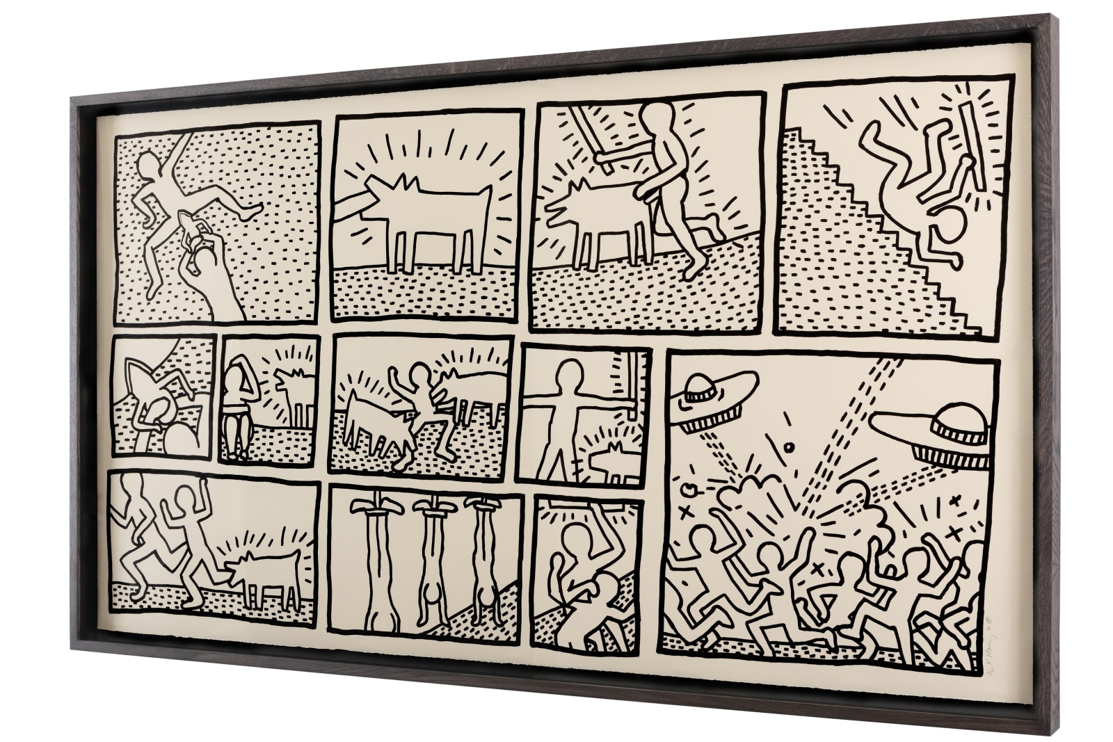 Keith Haring, 'The Blueprint Drawings' (No. 1), 1990