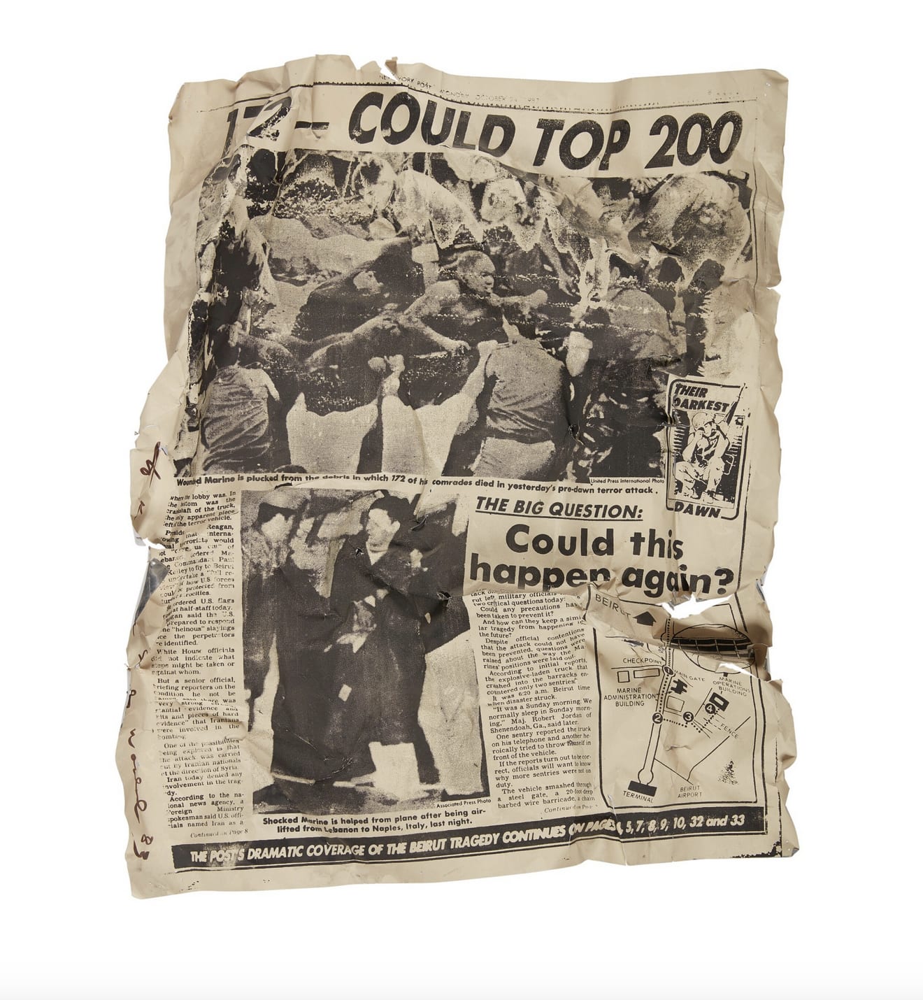 Andy Warhol, Untitled (for Keith Haring), 1983