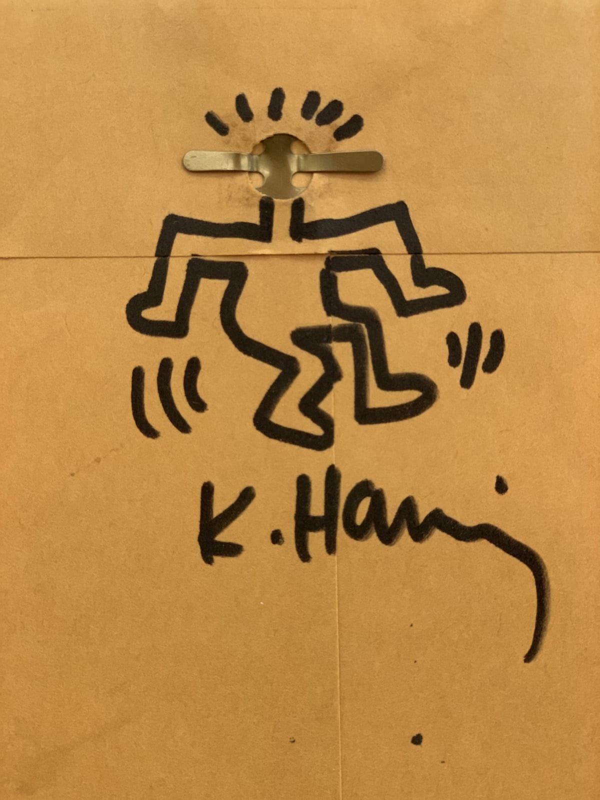 Keith Haring, Untitled ('I CUT MYSELF ON YOUR ENVELOPE'), 1985 (circa)