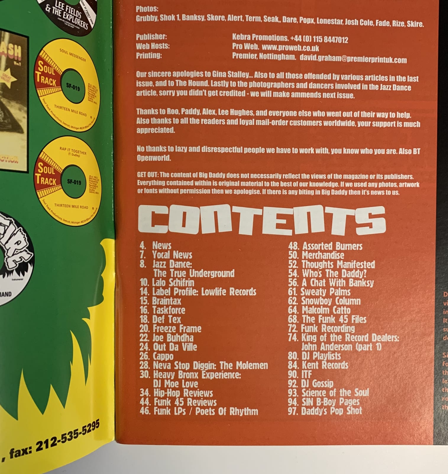 Banksy, Big Daddy magazine (Issue 7), 2001