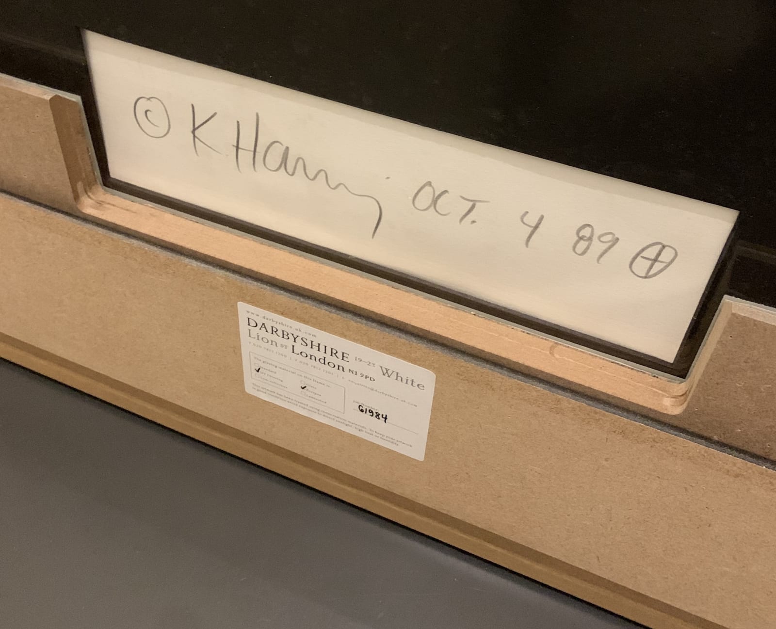 Signed by Keith Haring
