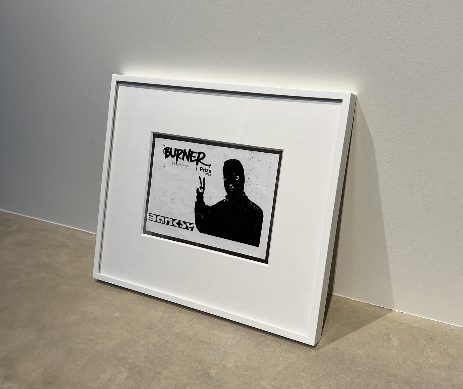Banksy, Banksy Burner Prize 'Certificate of Authenticity', 2003
