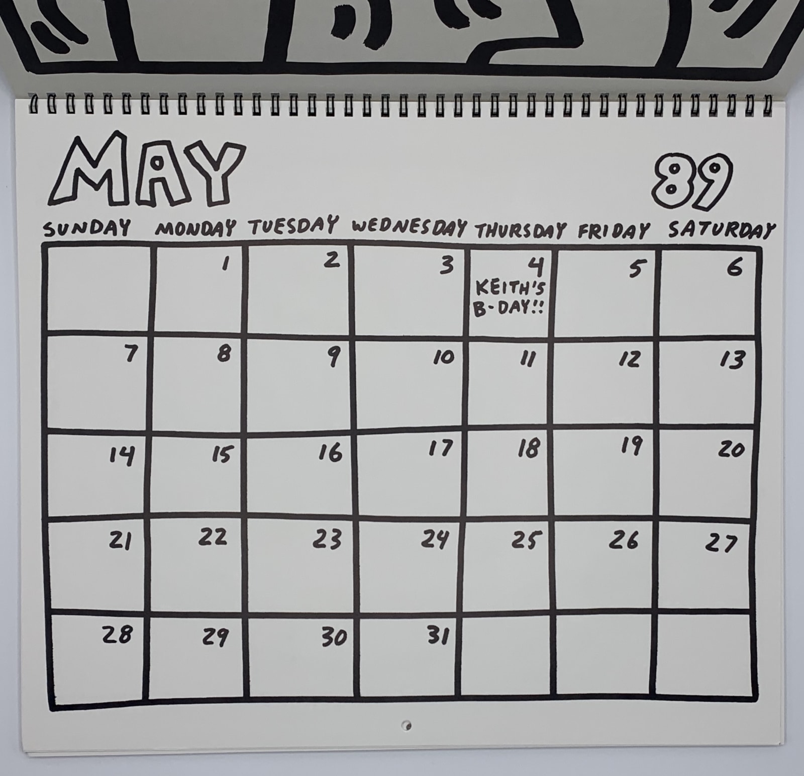 Keith Haring, The One and Only!! 20 Month