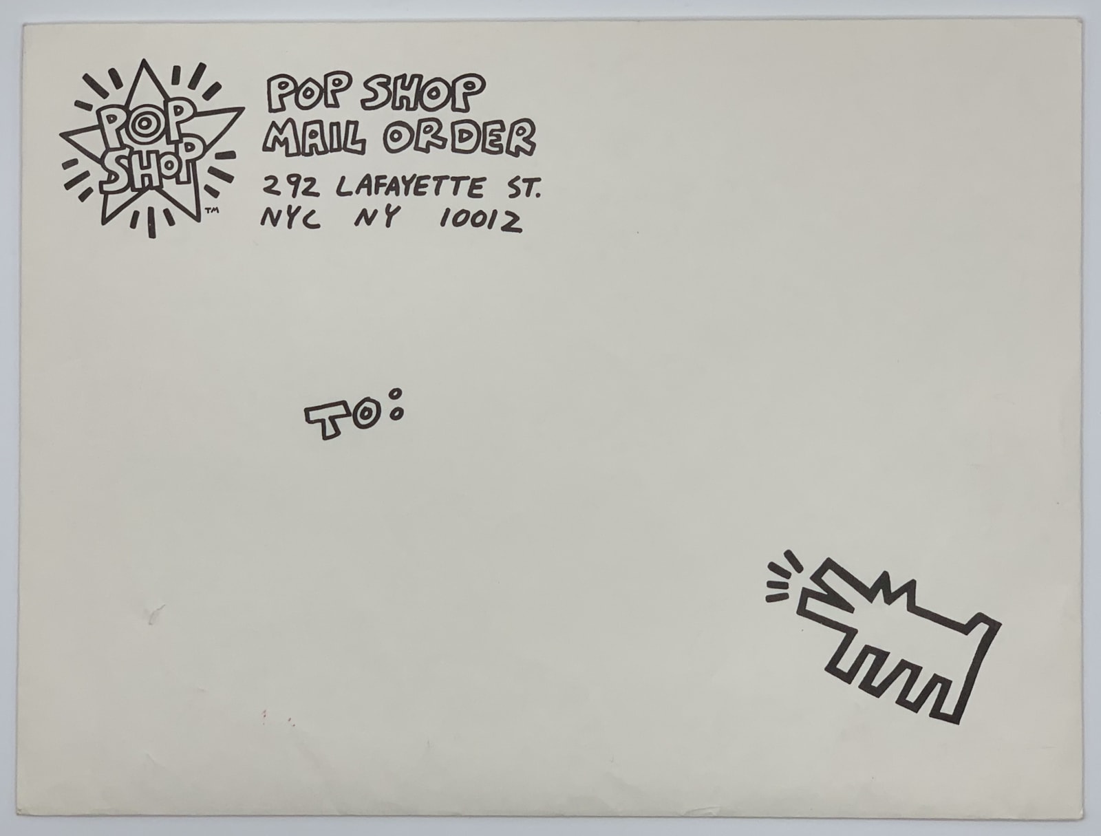 Keith Haring, Pop Shop Mail Order Catalogue, 1986