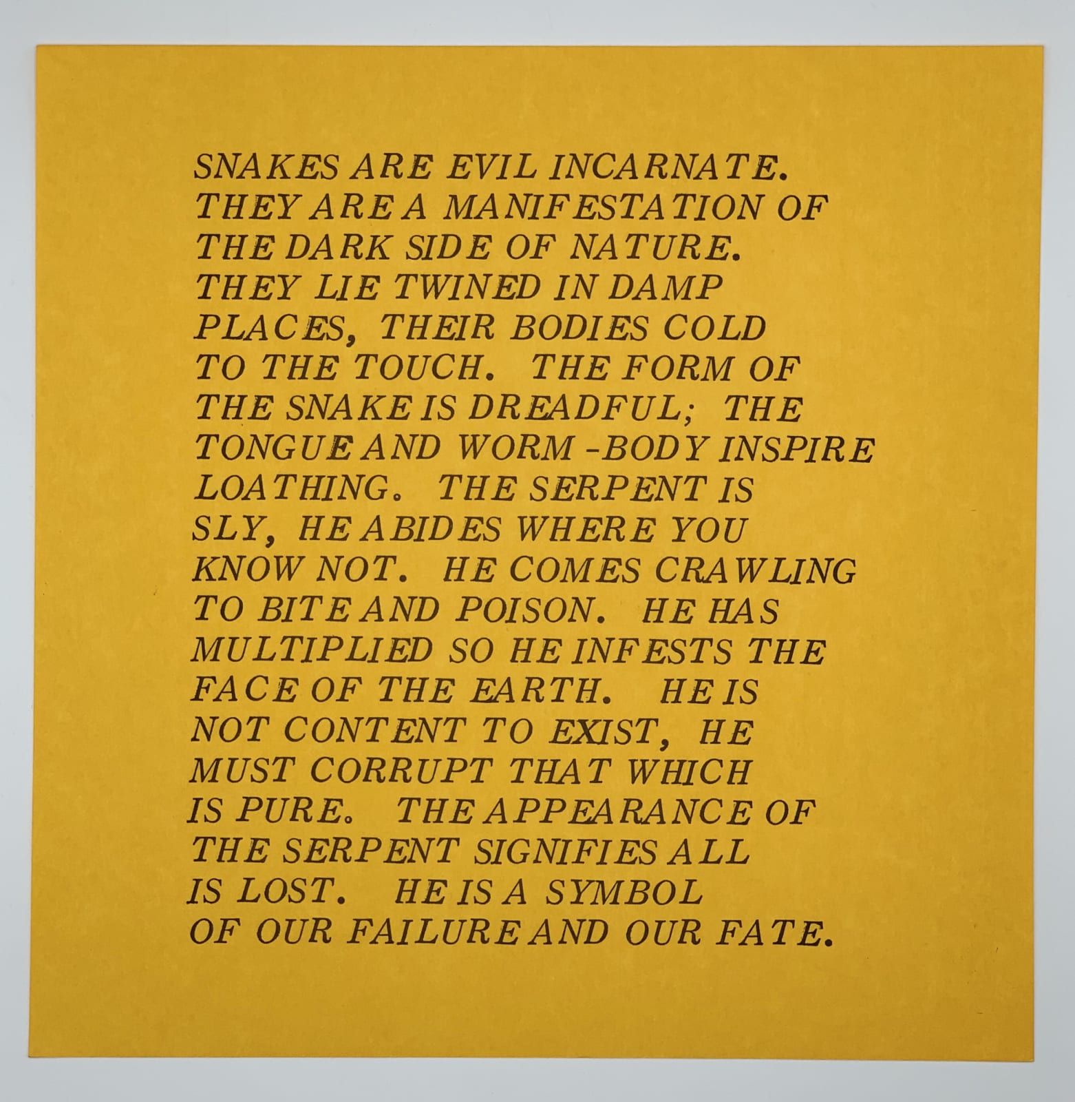 Jenny Holzer, Inflammatory Essays, 1979-1982