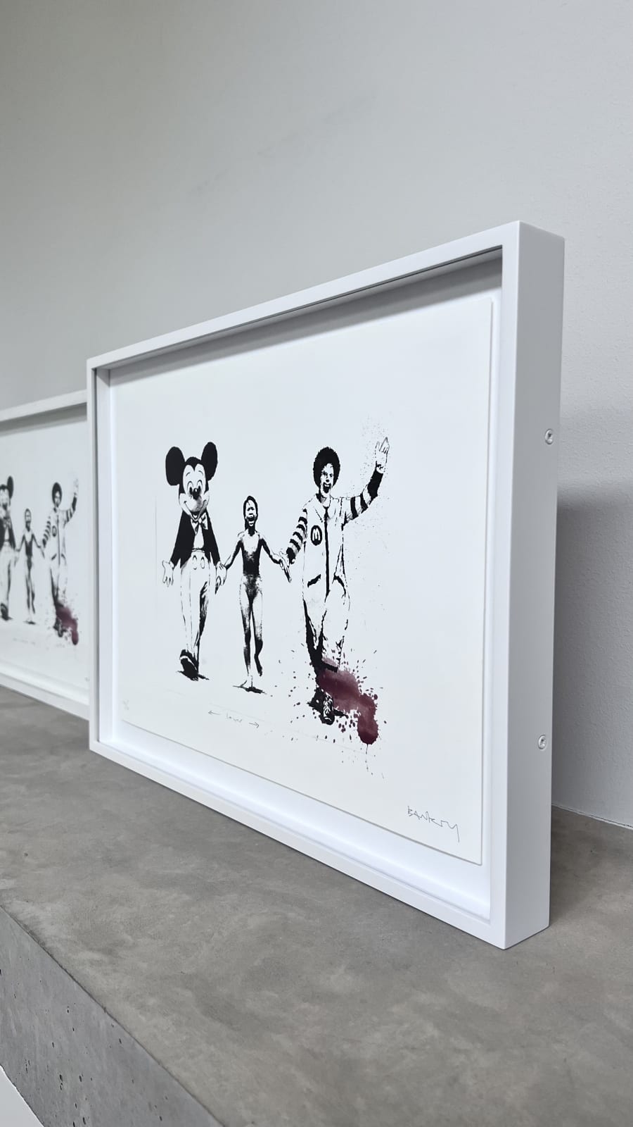 Banksy, Napalm (Damien Hirst Serpentine Gallery Special Edition), 2006