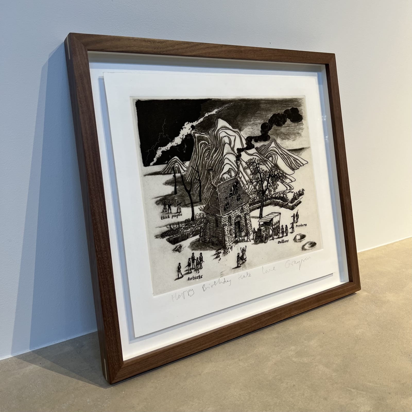 Sir Grayson Perry, Untitled ('Artists, Potters, Printers, thick people'), Unknown date