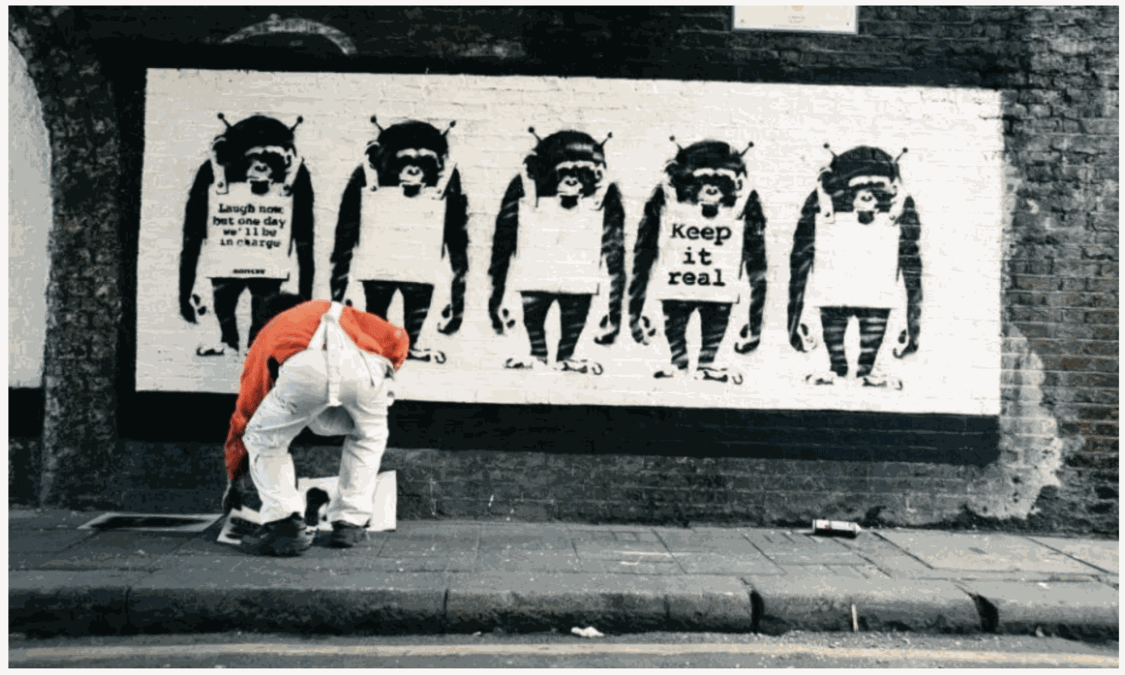 Banksy, Rivington Street Tunnel Exhibition (poster), 2000