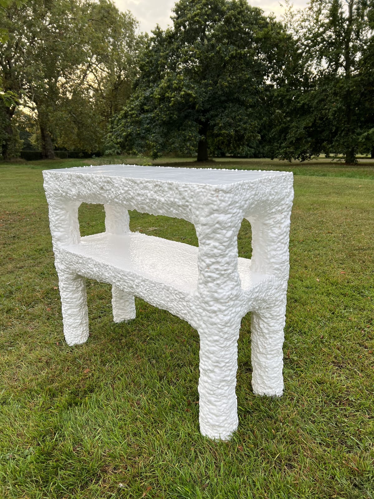 Max Lamb, Poly Console (White), 2016