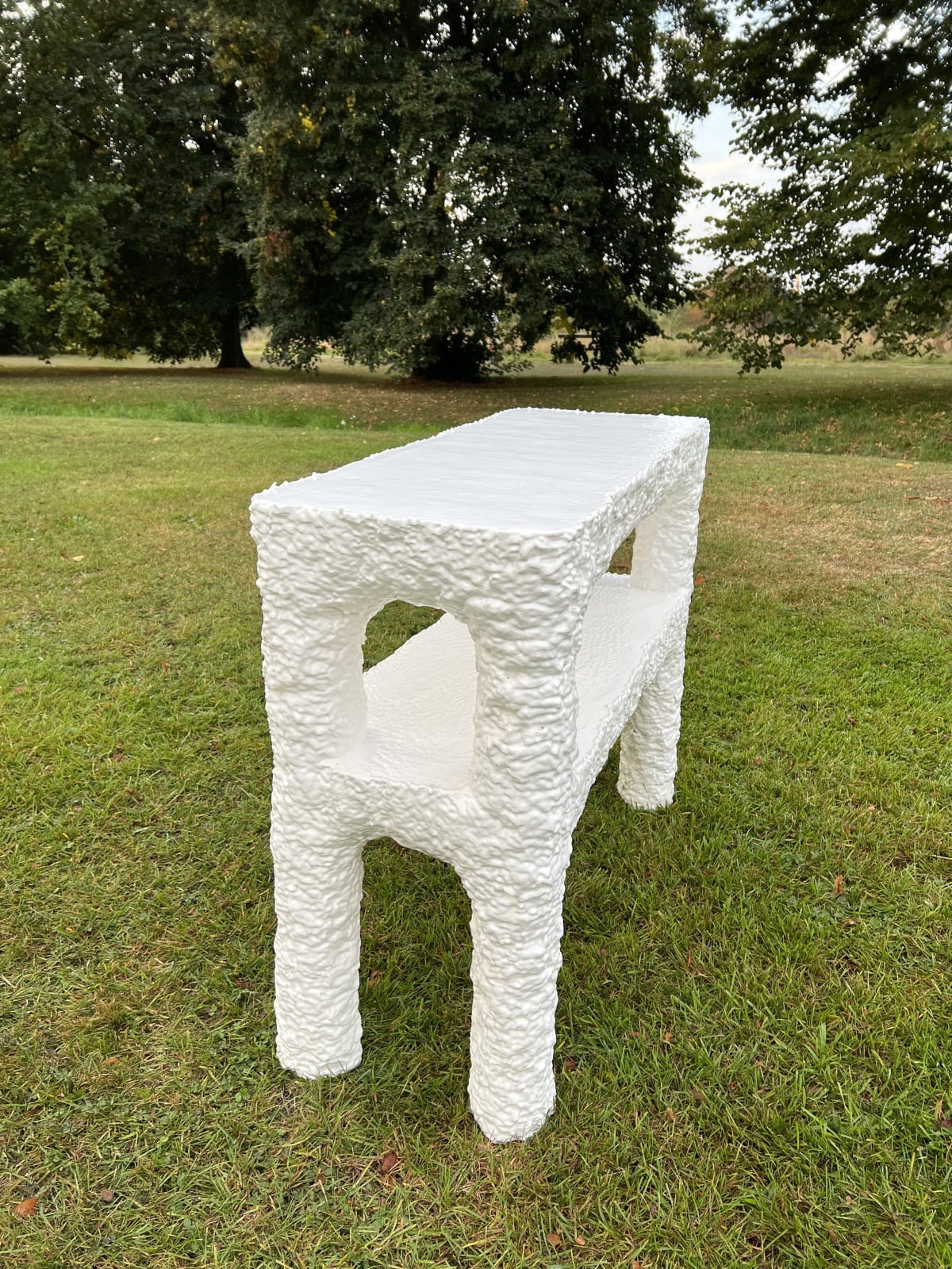 Max Lamb, Poly Console (White), 2016