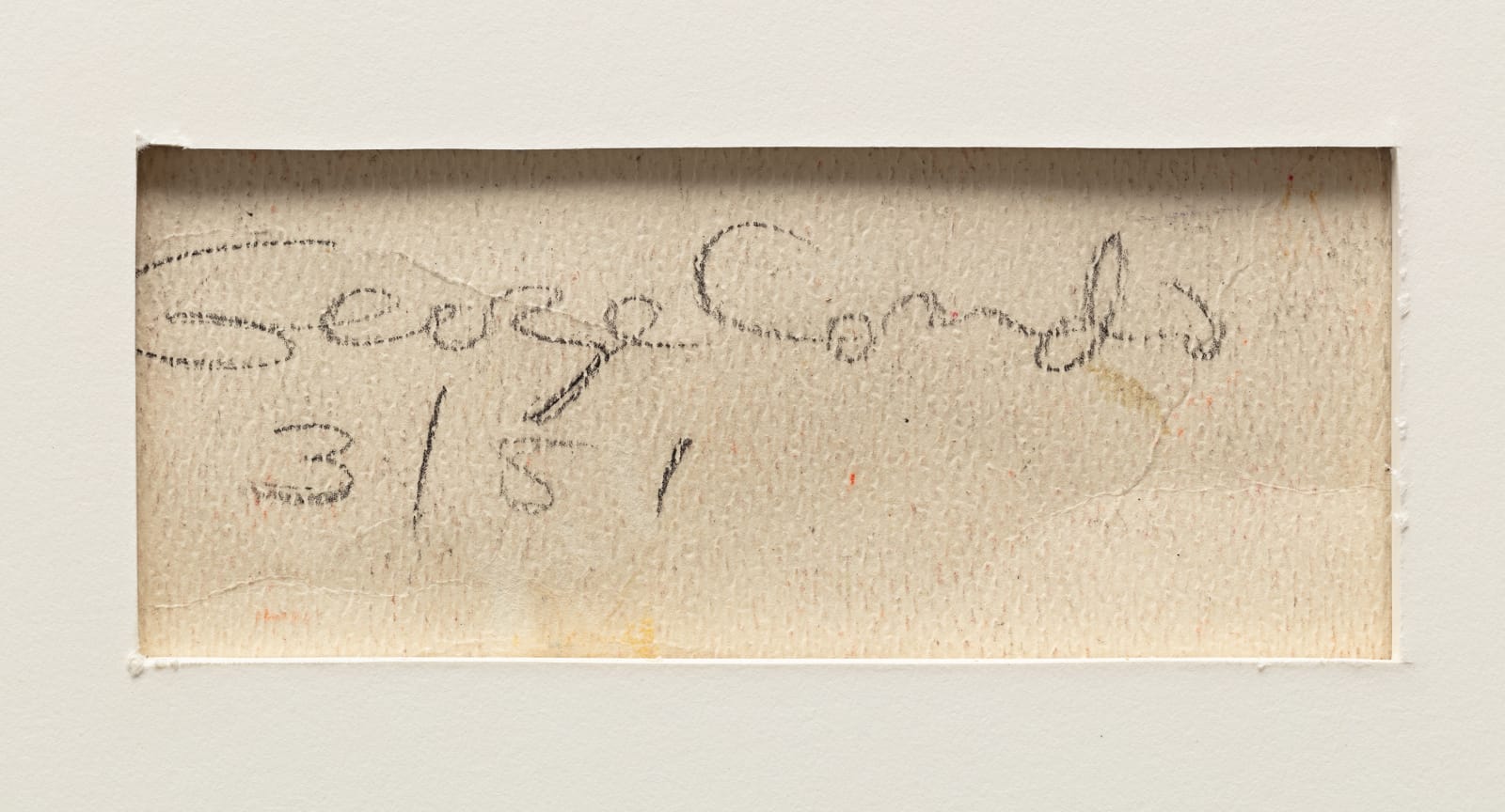 George Condo, Untitled, 1981