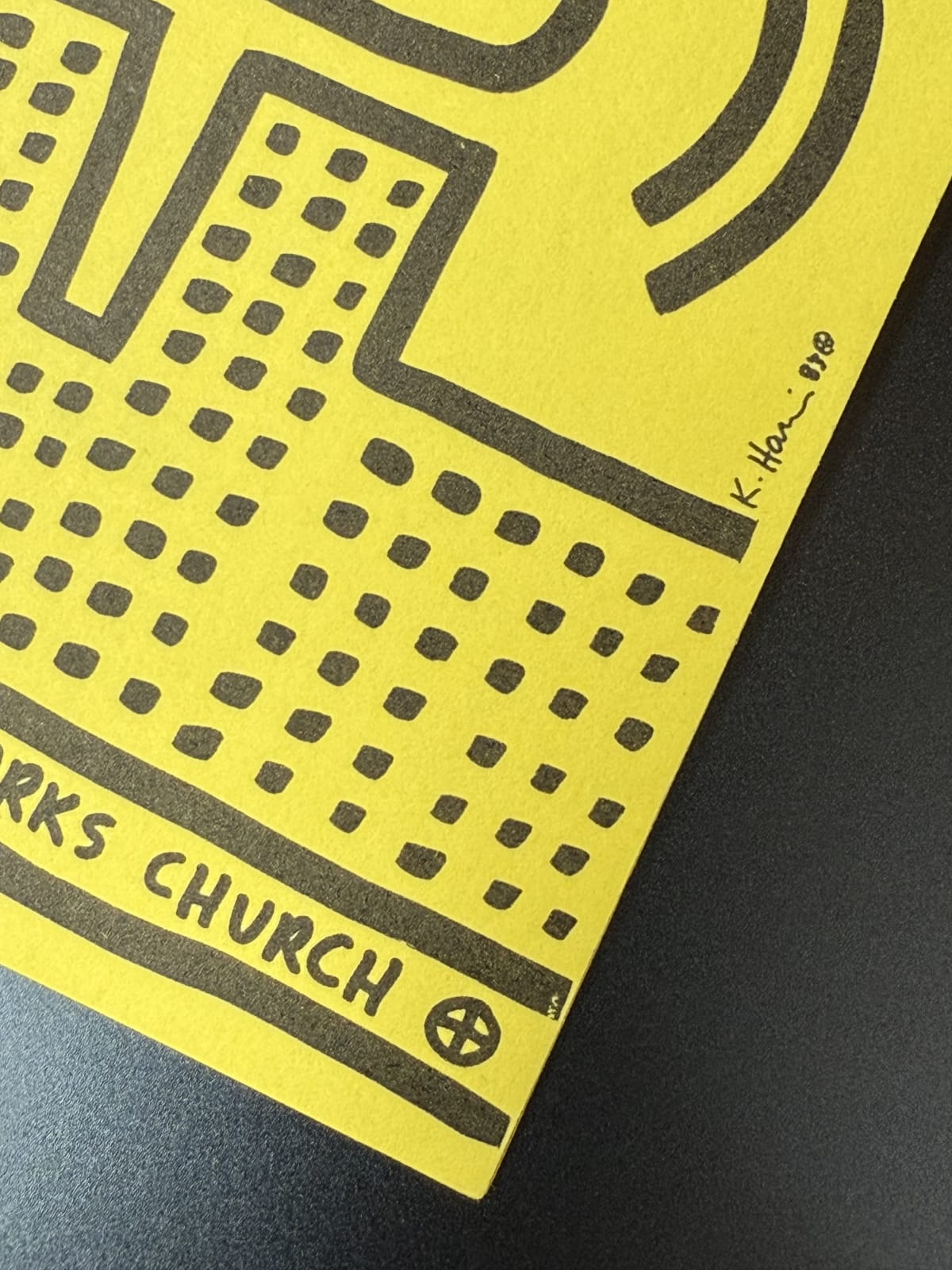 Keith Haring, 'DANCE ON THE LOWER EAST SIDE' (Preview Invitation + Program), 1983