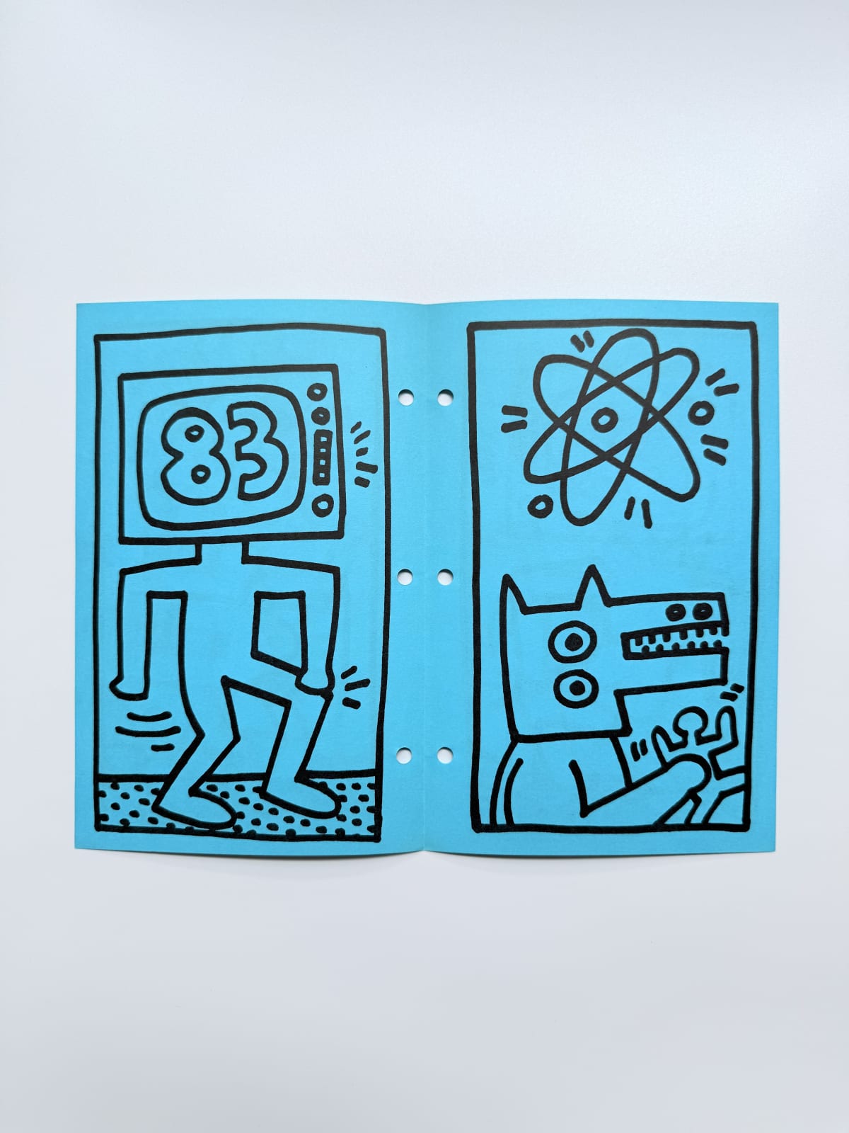 Keith Haring, 'Keith Haring / New York City Subway Drawings 1983' (Wadsworth Atheneum Exhibition Catalogue), 1983