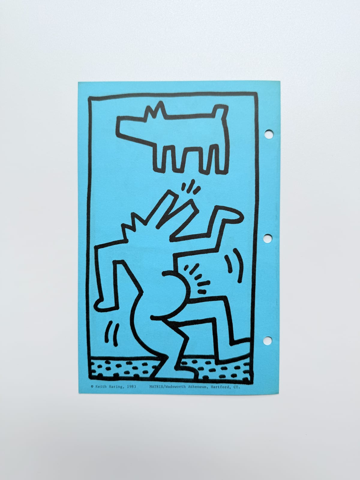 Keith Haring, 'Keith Haring / New York City Subway Drawings 1983' (Wadsworth Atheneum Exhibition Catalogue), 1983
