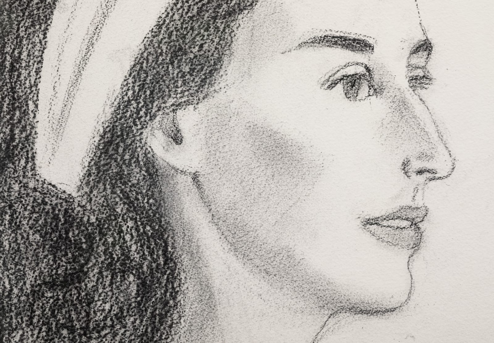 Alex Katz, White Band (Vivien), 2013