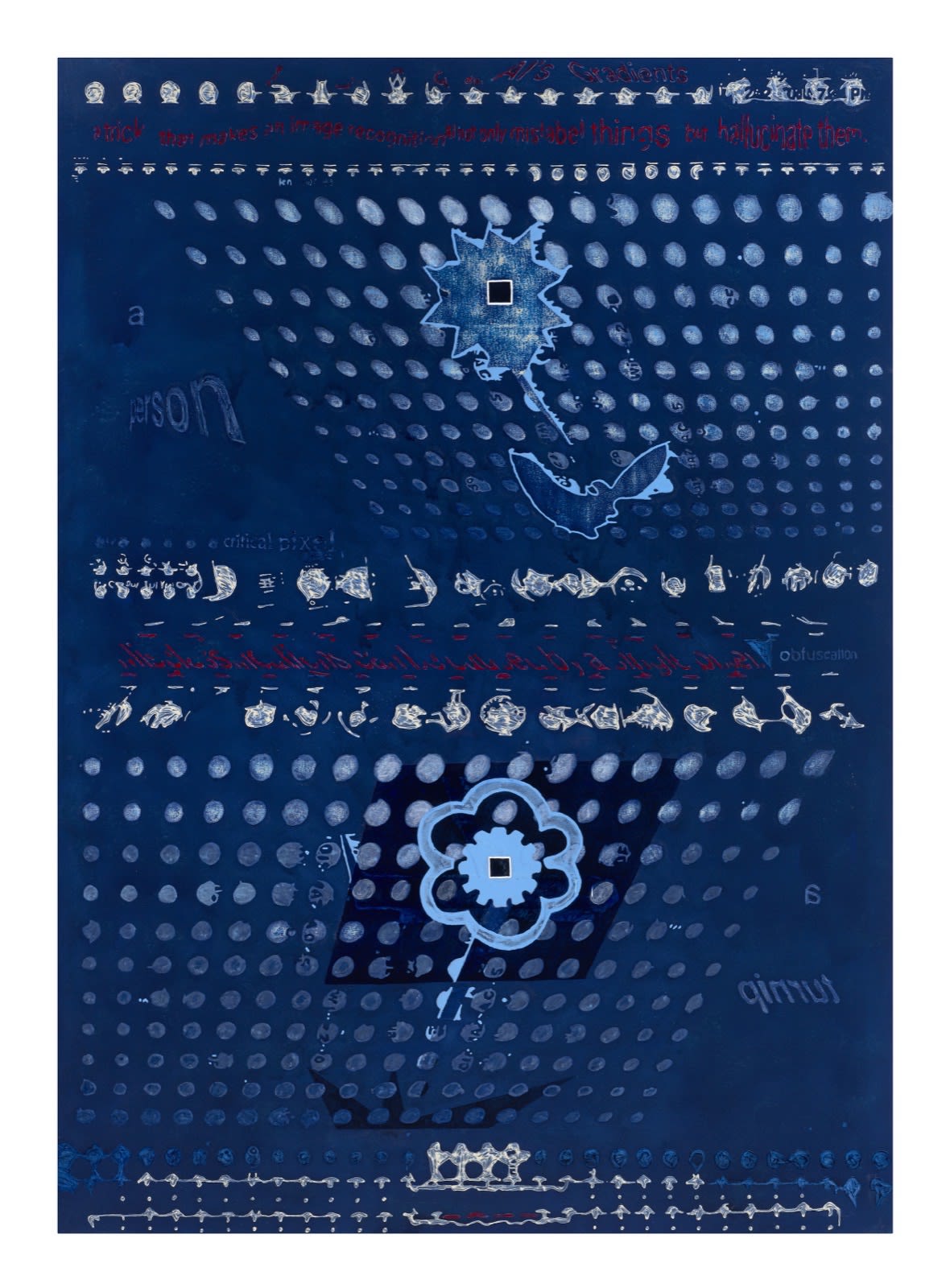 Robert Ruello, Fooling AI #2, 2022-2024