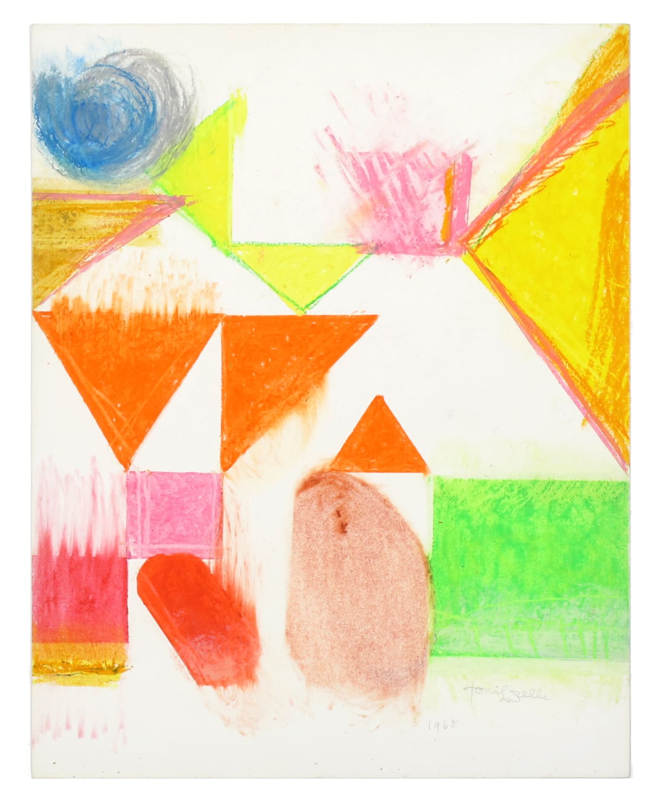 Dorothy Antoinette (Toni) LaSelle, Blur Can Be A Form of Clear, 1965/1974