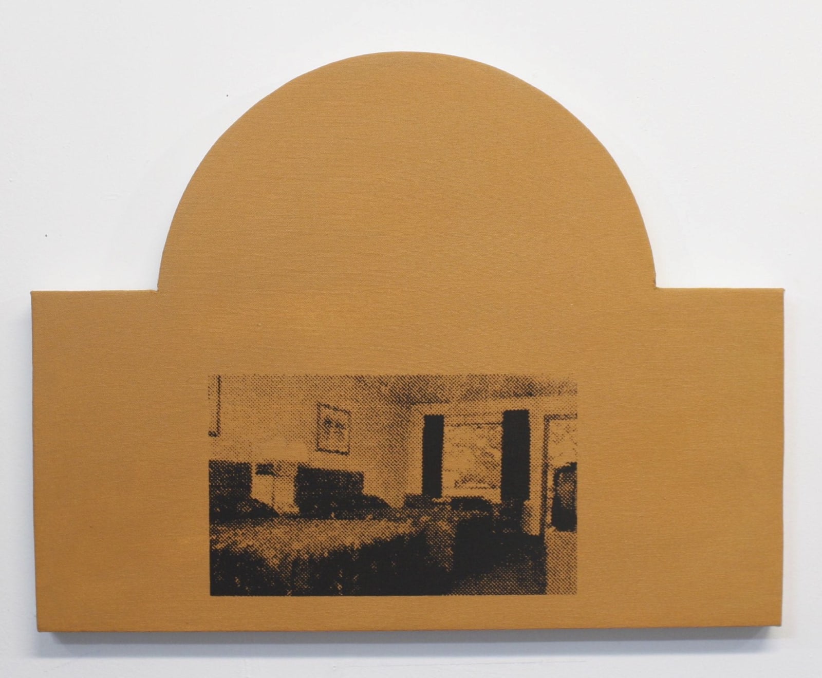 Brad Tucker, Orange Interior, 2024