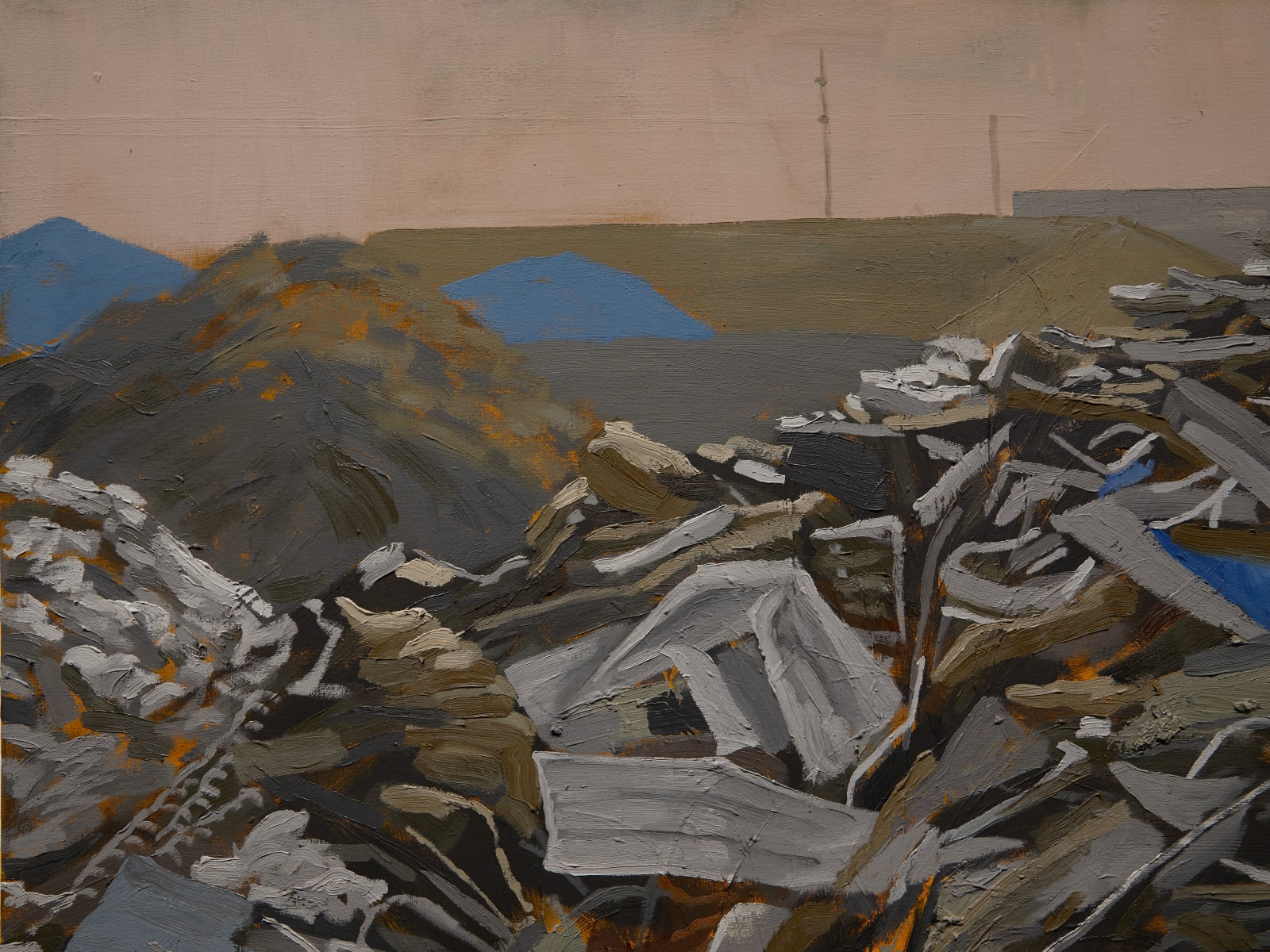 Charis Ammon, Heaps on the Bayou, 2021