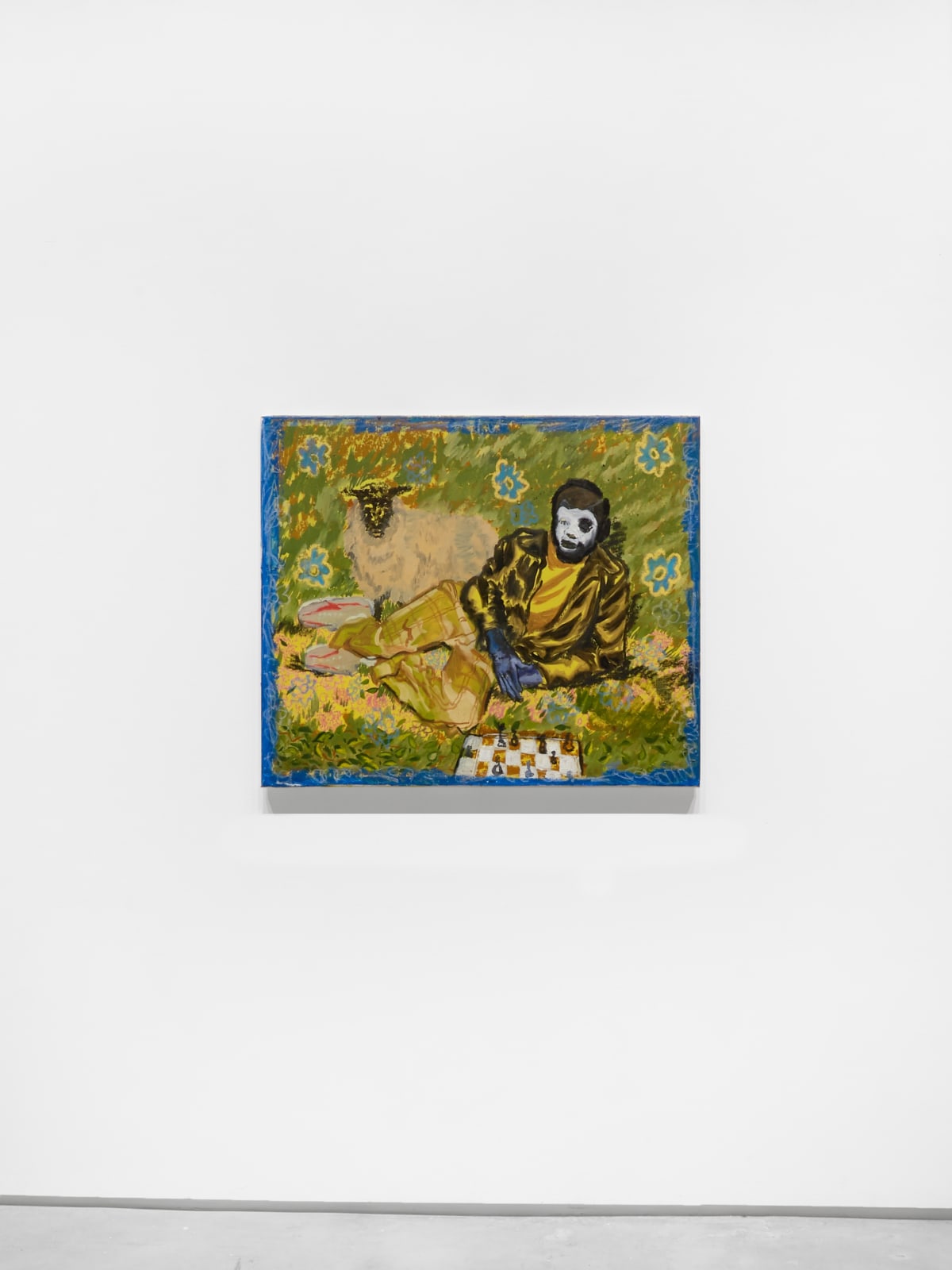 Alexis Pye, Man with Sheep, aka the Baptist, 2021