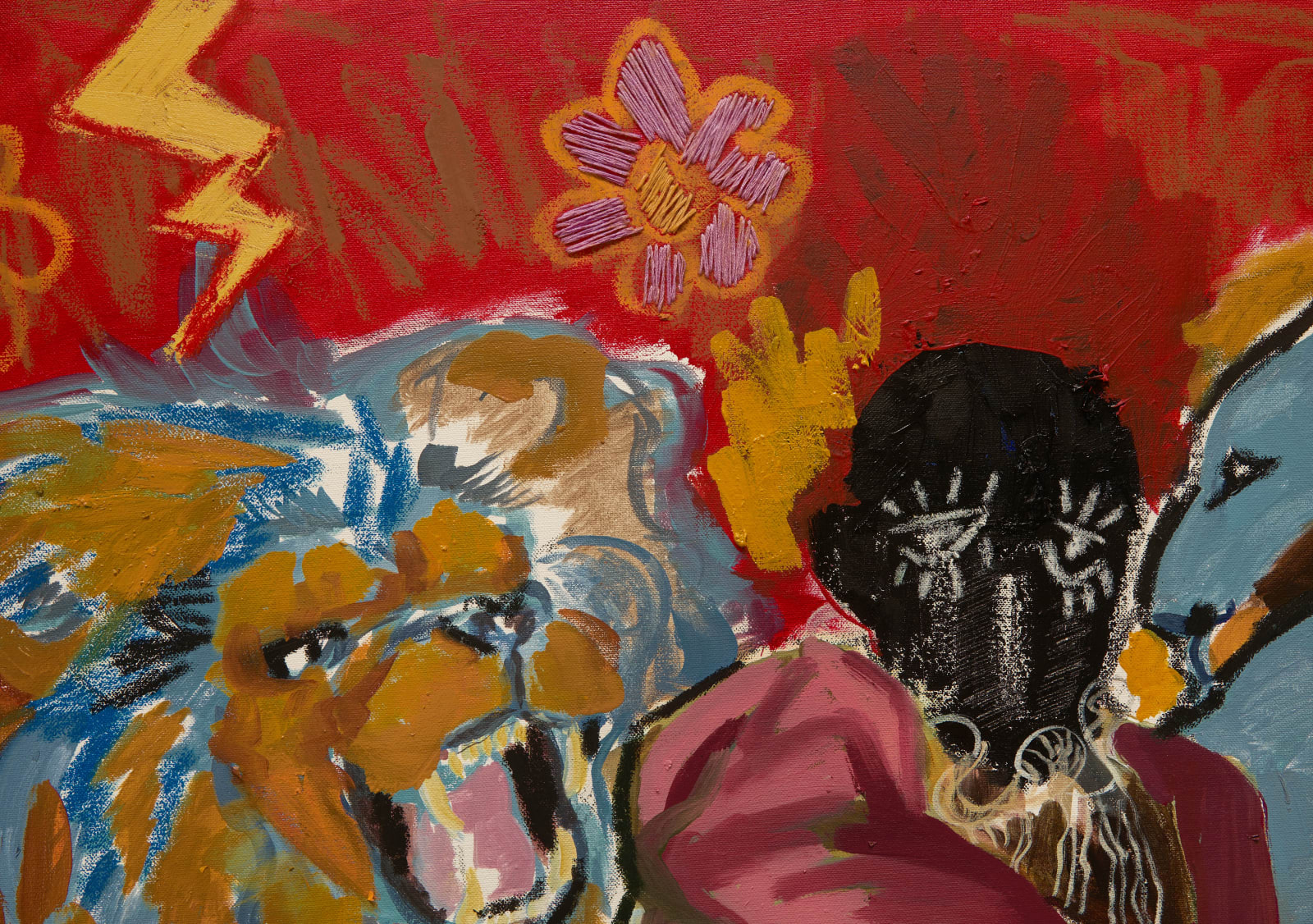 Alexis Pye, Figure w/lions AKA Danny, 2022