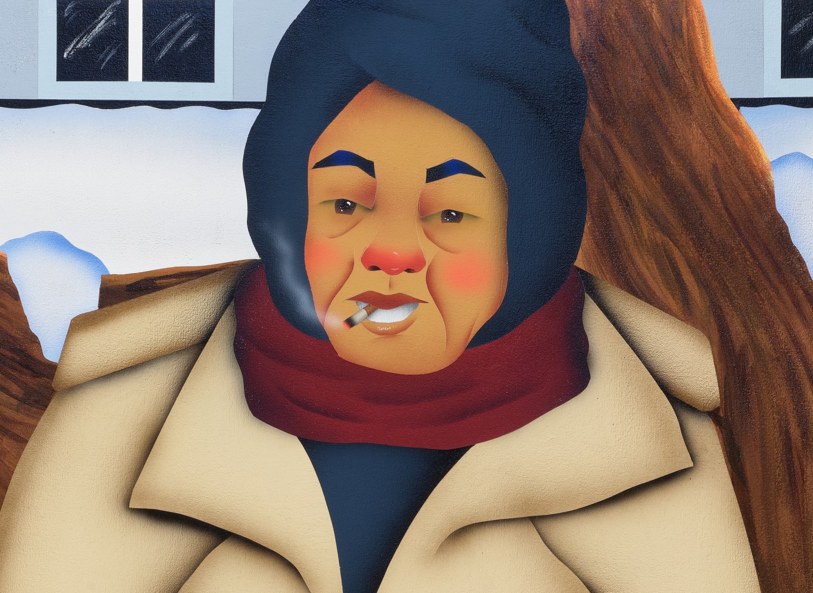 Loc Huynh, Snow & A Cigarette, 2024