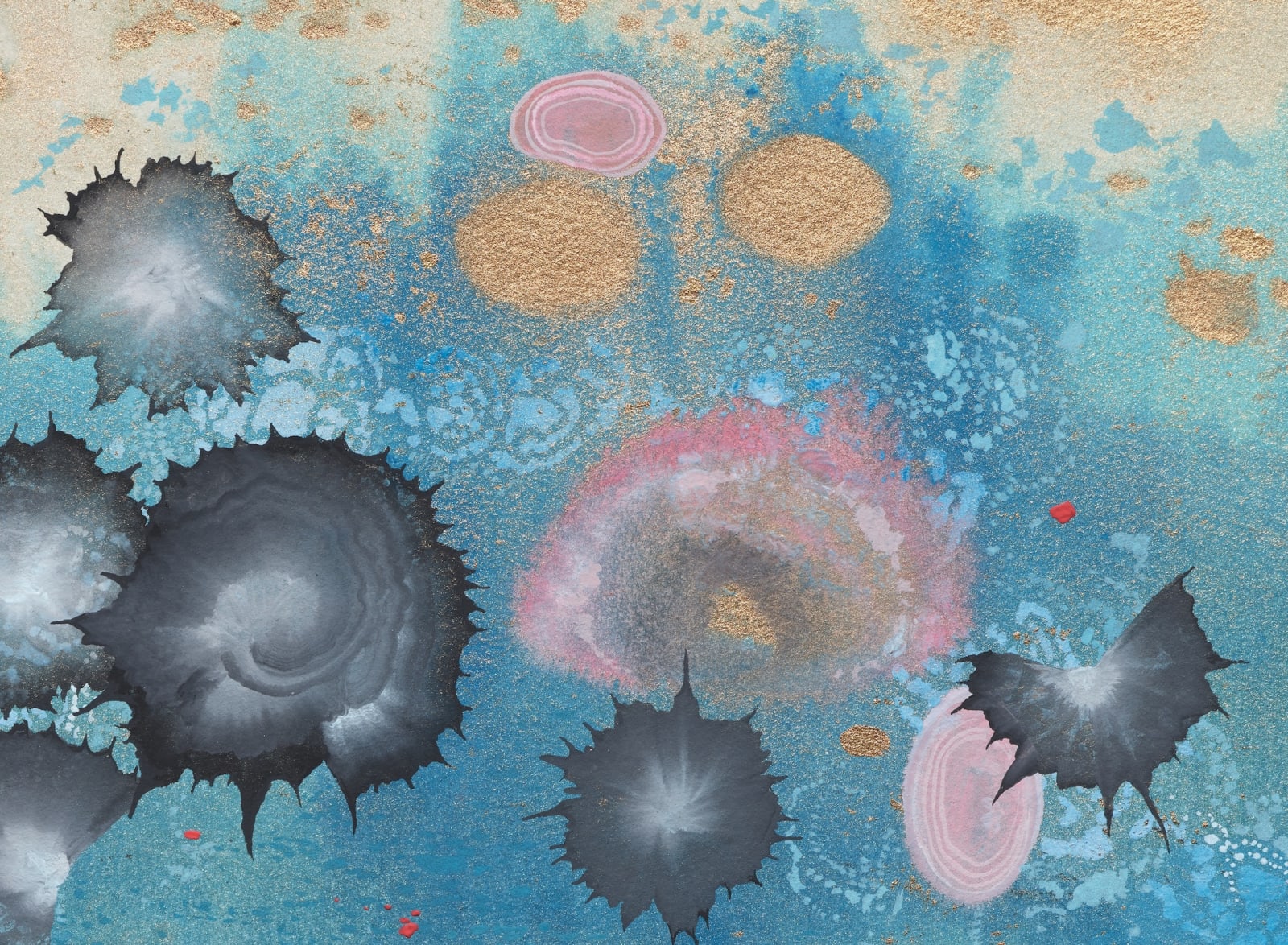 Darren Waterston, Kinderhook Garden Study no. 3 (pond), 2018