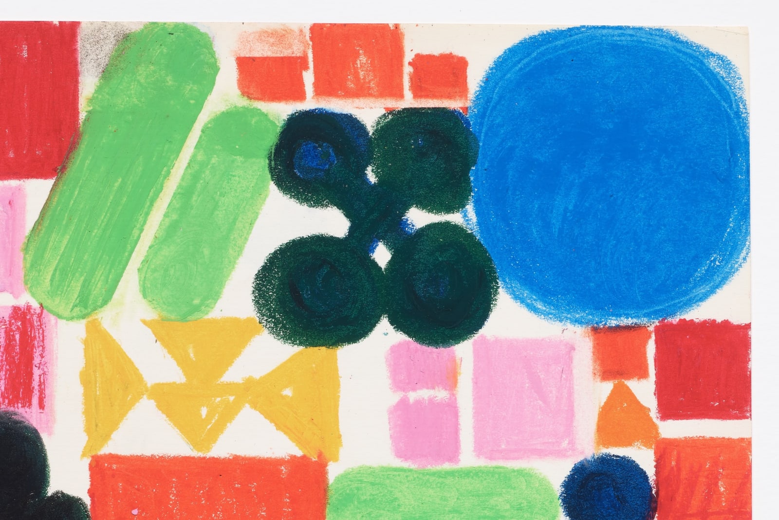 Dorothy Antoinette (Toni) LaSelle, Untitled (red square UL), 1965