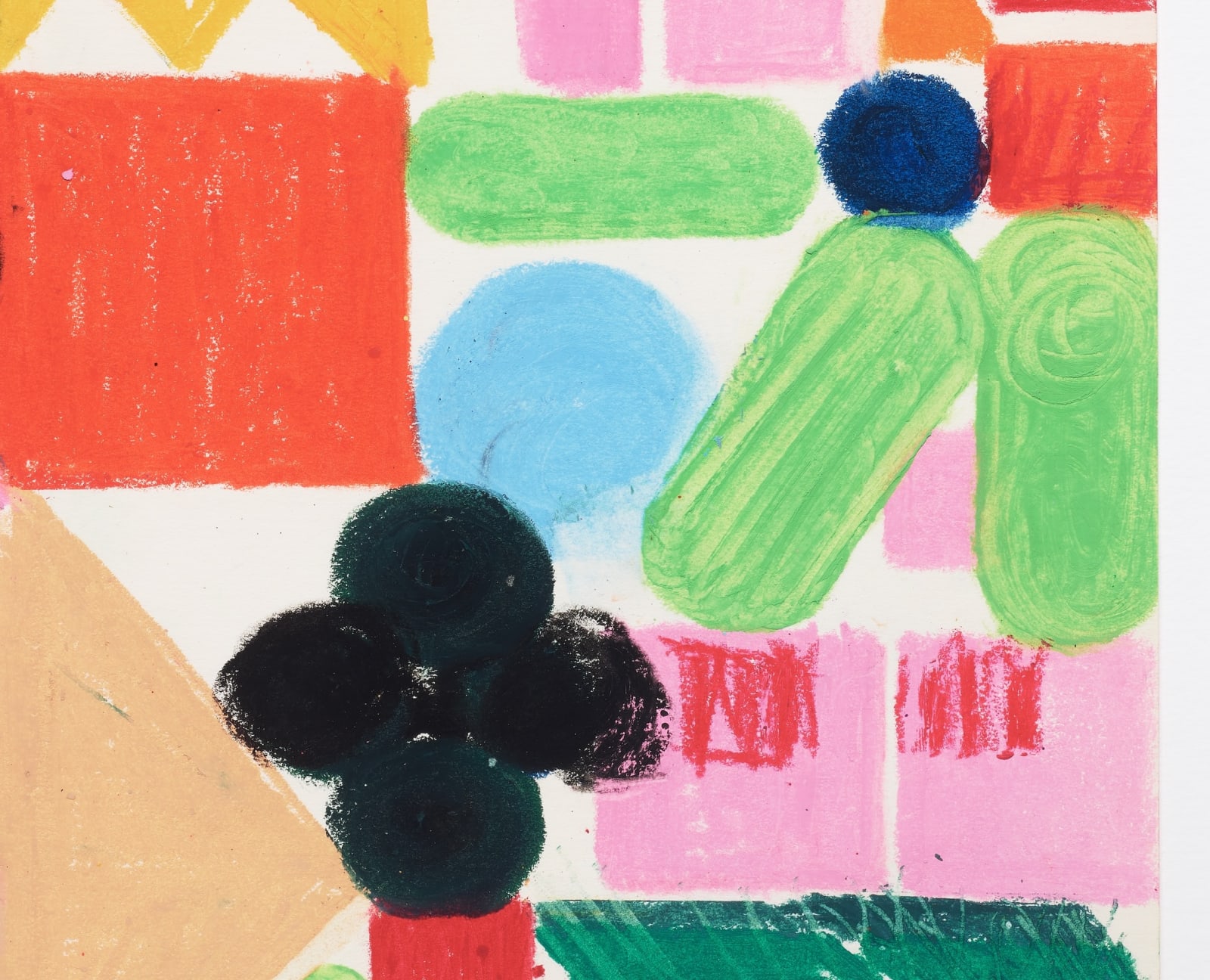 Dorothy Antoinette (Toni) LaSelle, Untitled (red square UL), 1965