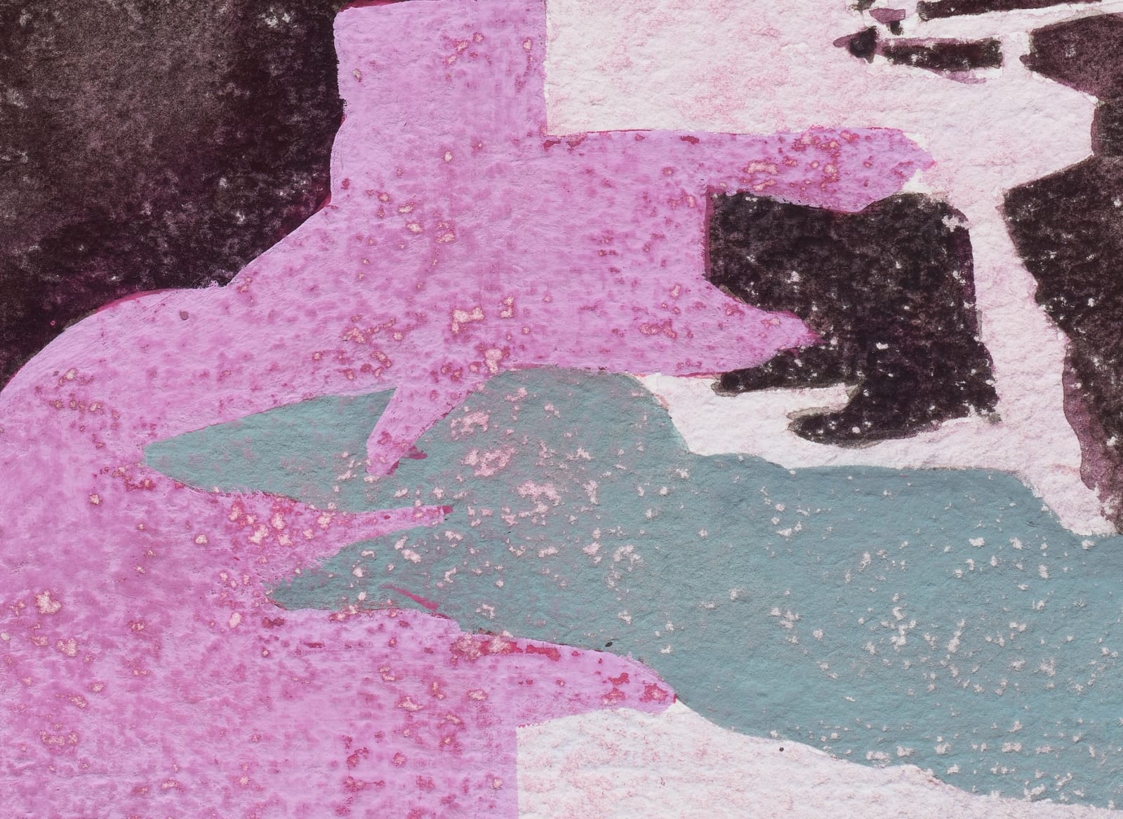Angela Fraleigh, Study of Sleeping Beauty and Ghosts of Bolivia, 2023