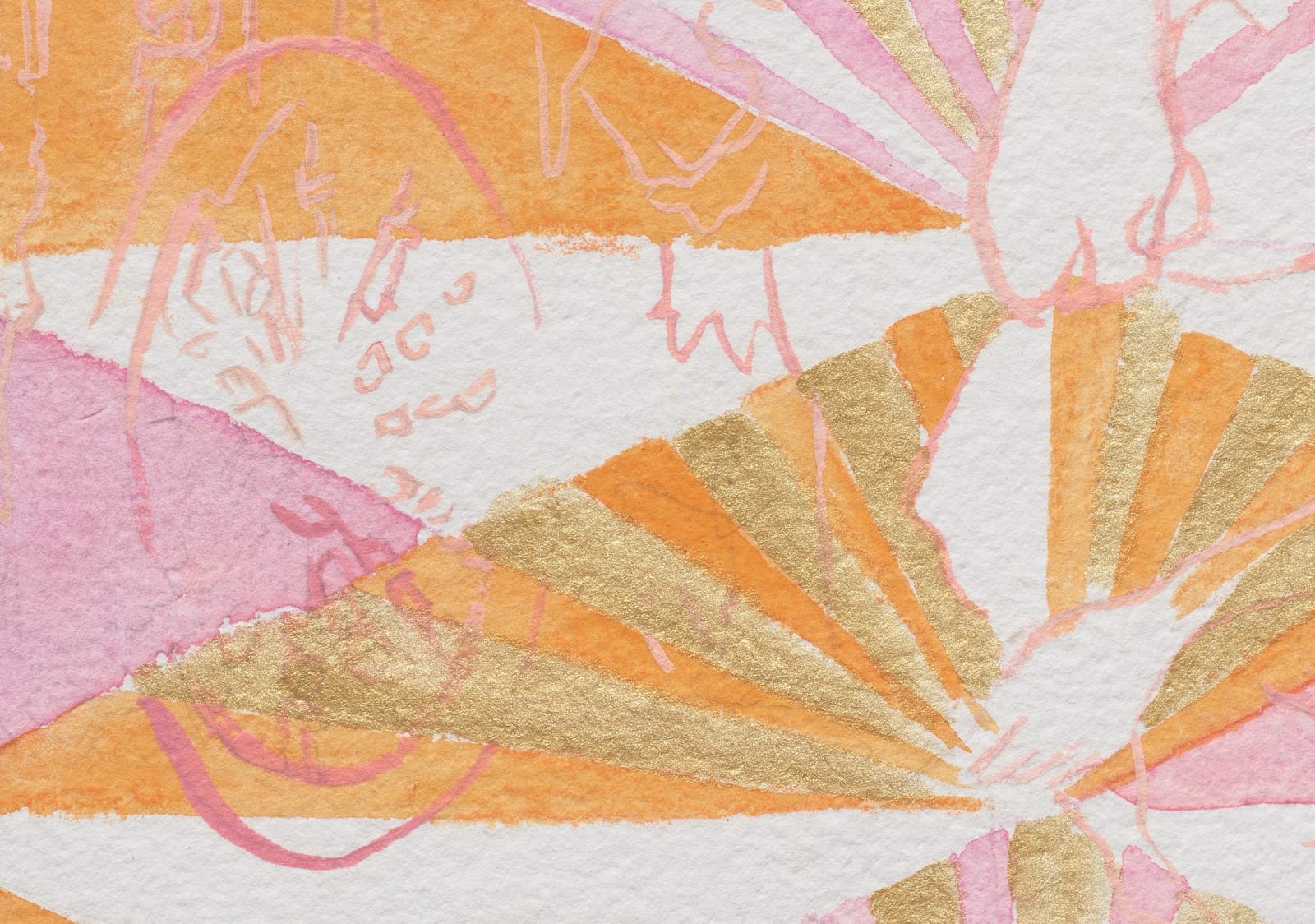 Angela Fraleigh, Study of Rumpelstiltskin and Lucienne Day, 2023