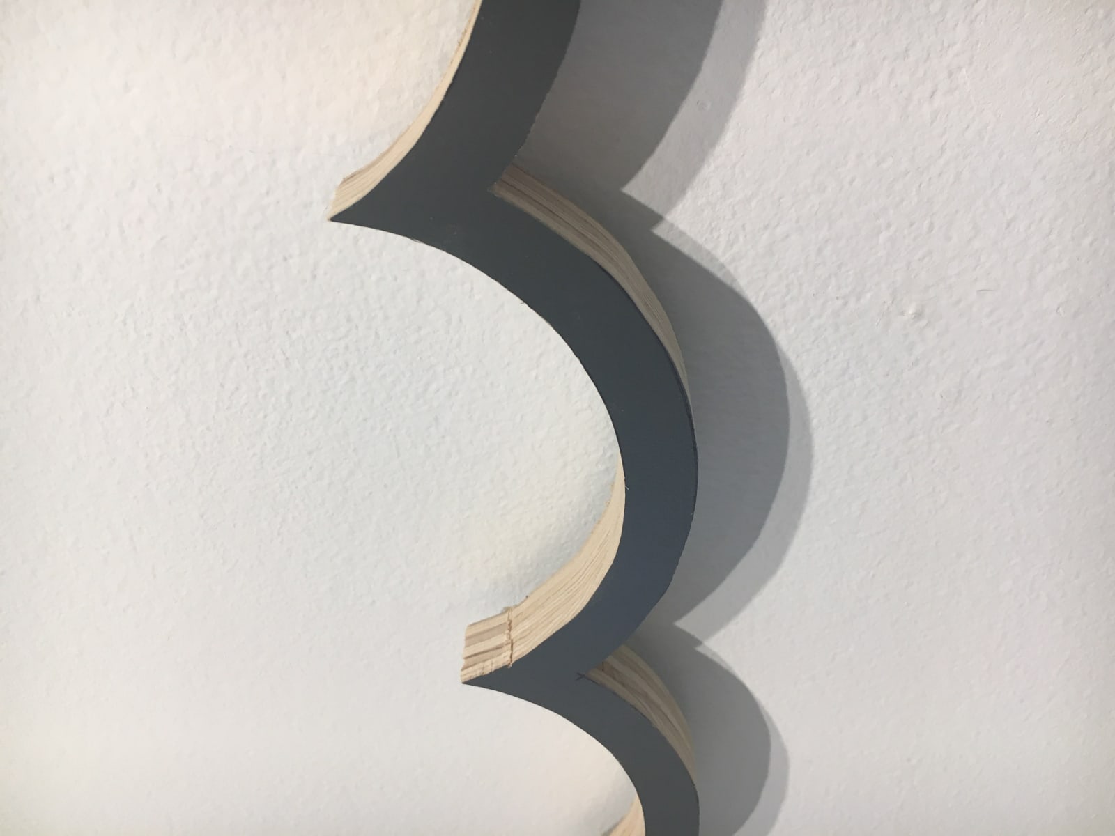 Brad Tucker, Cloud wall sculpture, 2017