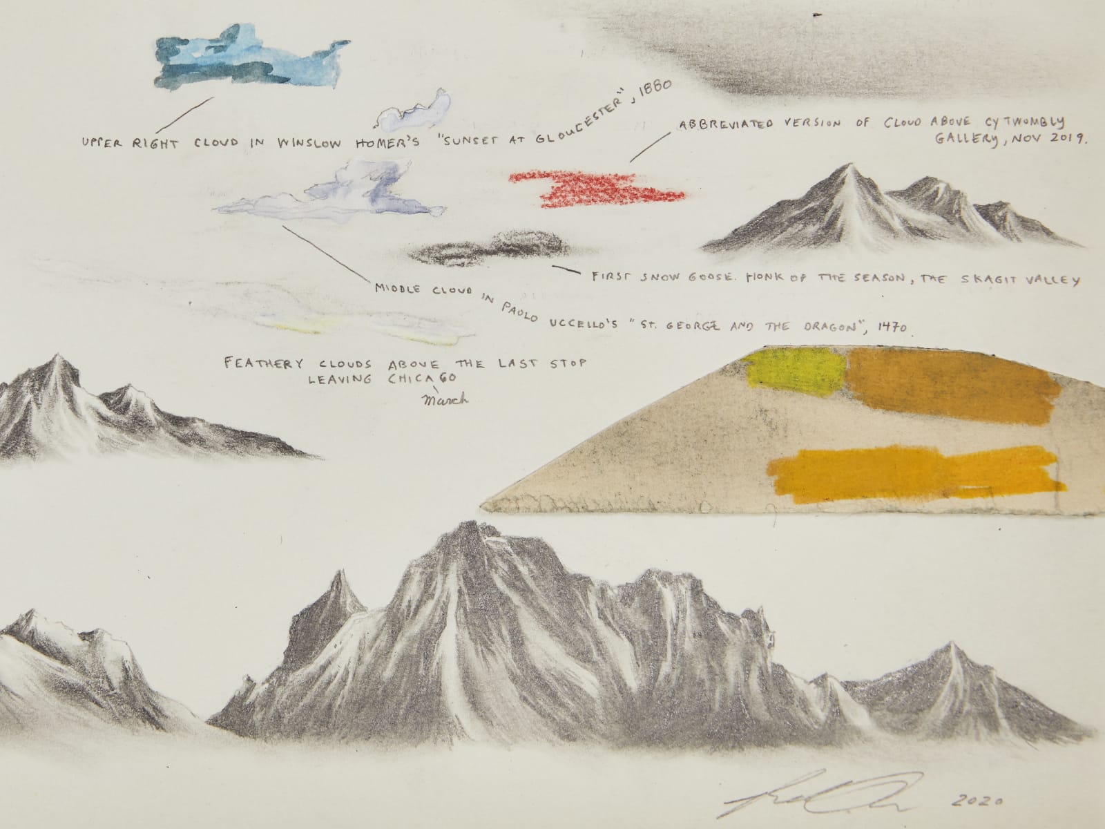 Robyn O'Neil, Monte Cristo - Cloudscape, 2020