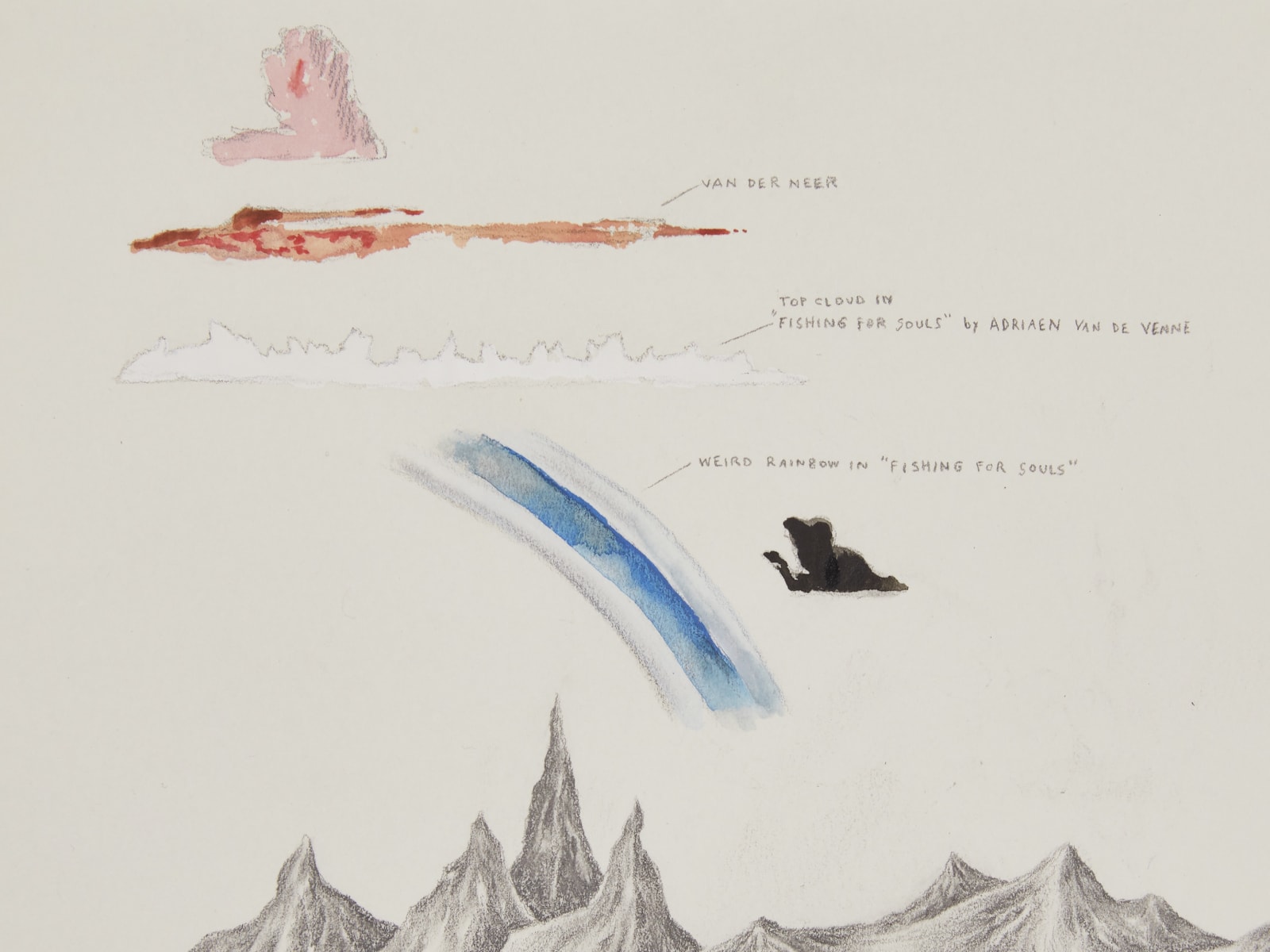 Robyn O'Neil, The Huntington - Rainbow, 2020