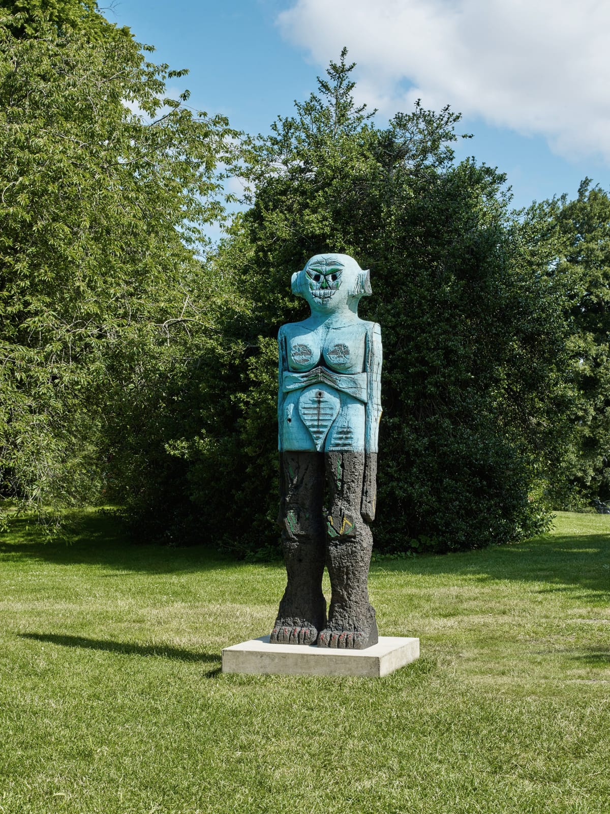 Huma Bhabha, Receiver, 2019
