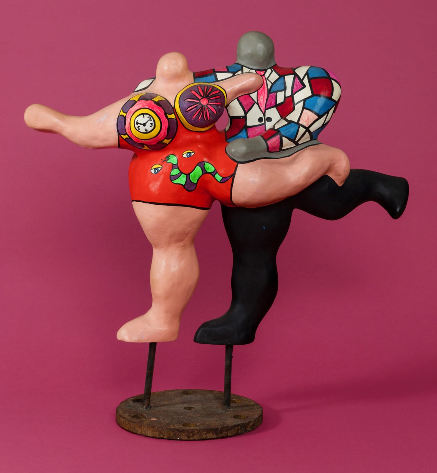 Niki de Saint Phalle, Les rouleuses, 1974