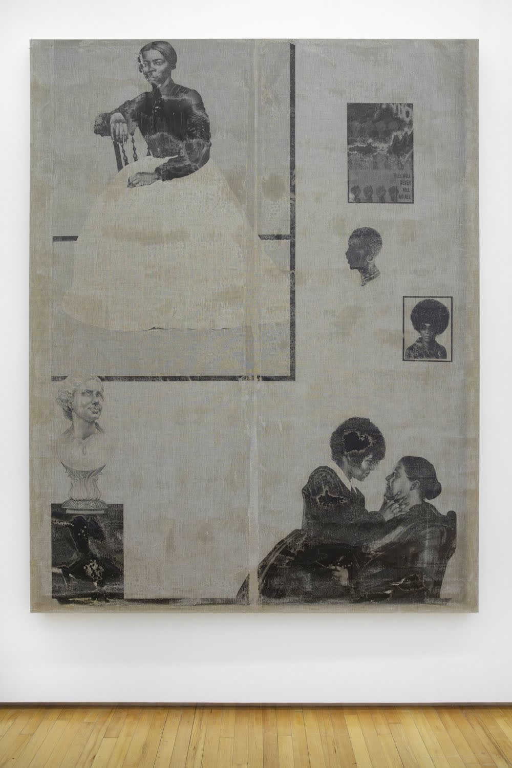 Meleko Mokgosi, Bread, Butter, and Power, Addendum 1, 2019