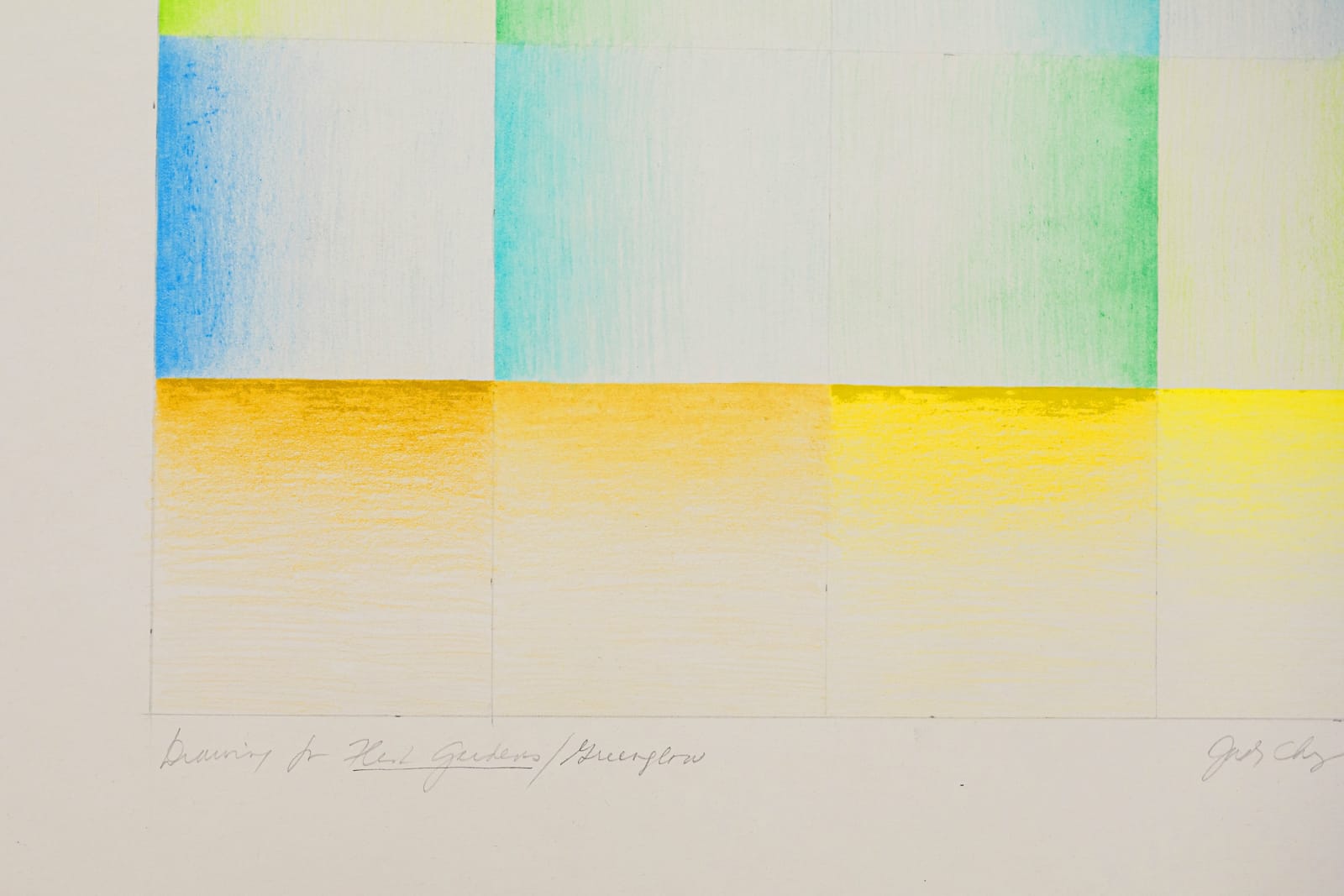 Judy Chicago, Drawing for Flesh Gardens/Greenglow, 1971