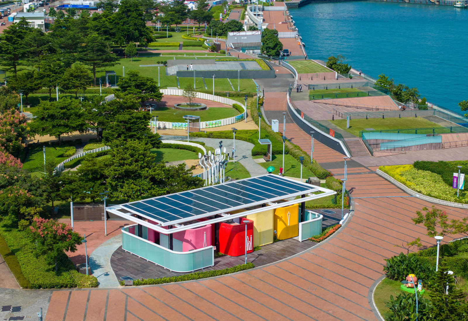 ANZ – Toilet Blocks at Pet Garden of C&W Promenade / Hong Kong, Architectural Services Department, the Government of the Hong Kong Special Administrative Region / Hong Kong