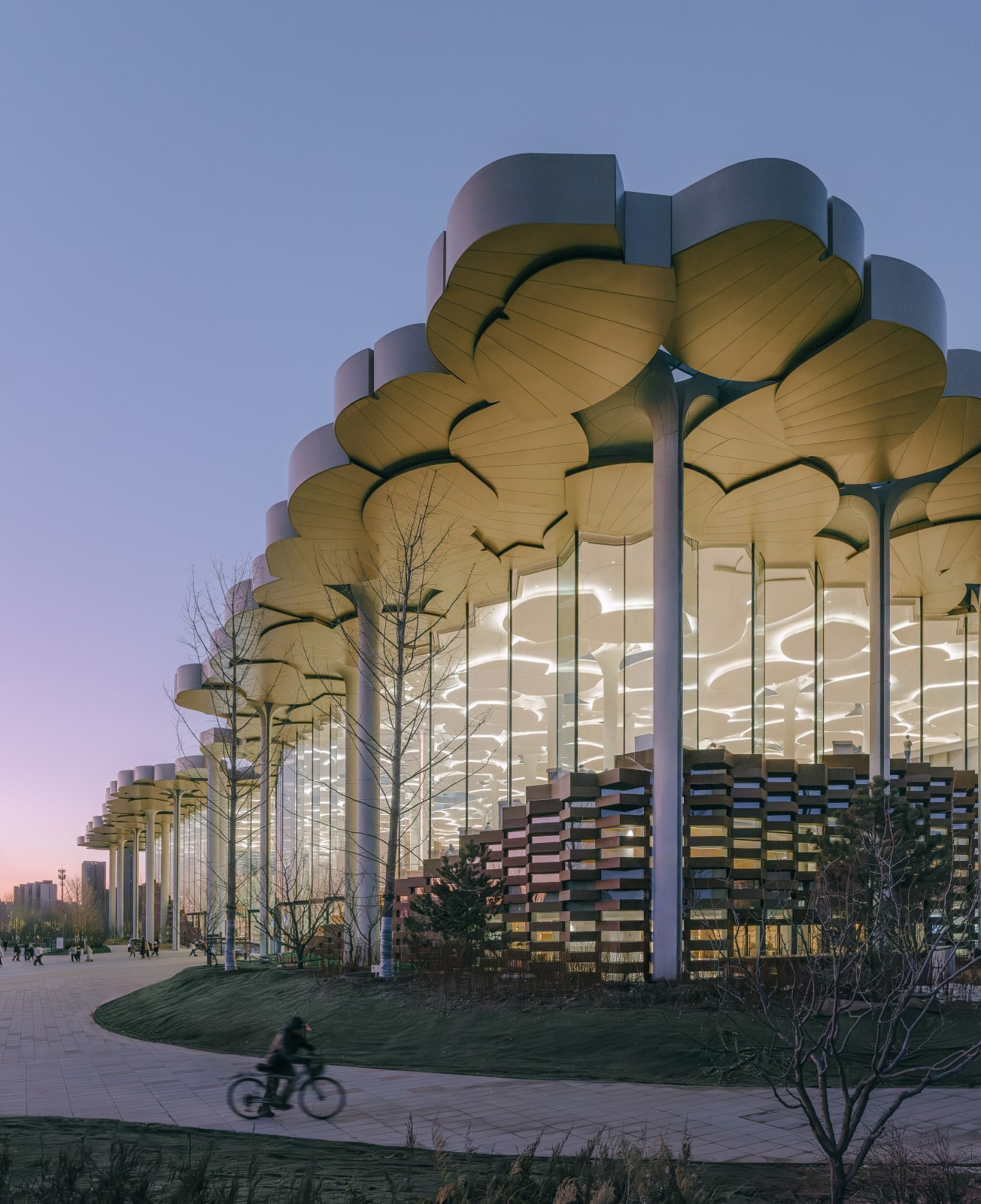 Beijing Library / The Mainland, Snøhetta / Norway