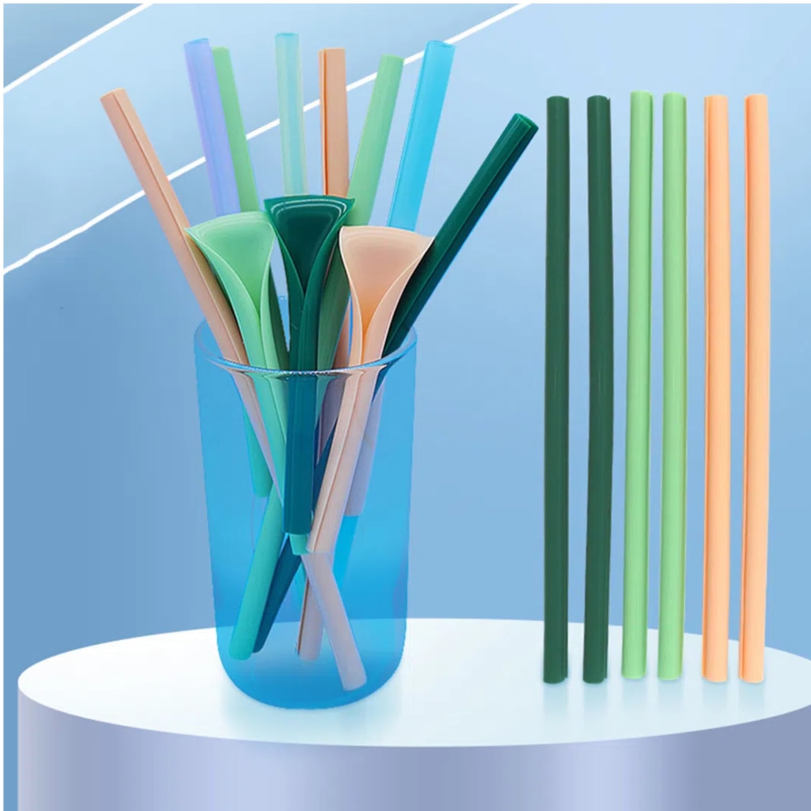 Easy-Clean Silicone Straw, GUANG ZHOU HAIYANG RUBBER & PLASTIC PRODUCTS CO., LTD. / The Mainland